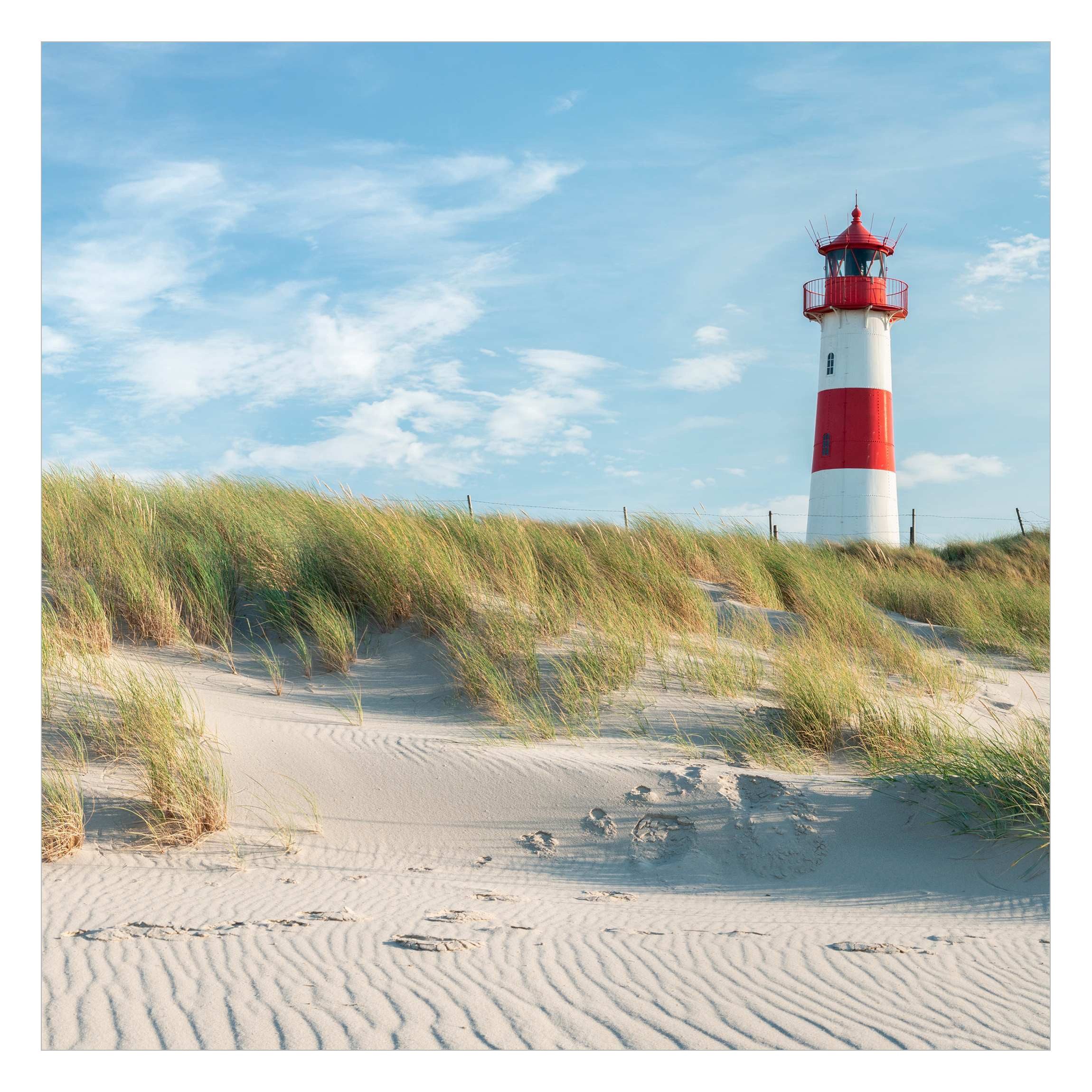 Bilderdepot24 Fototapete Leuchttürme Leuchtturm Nordsee Meer Strand Natur L günstig online kaufen