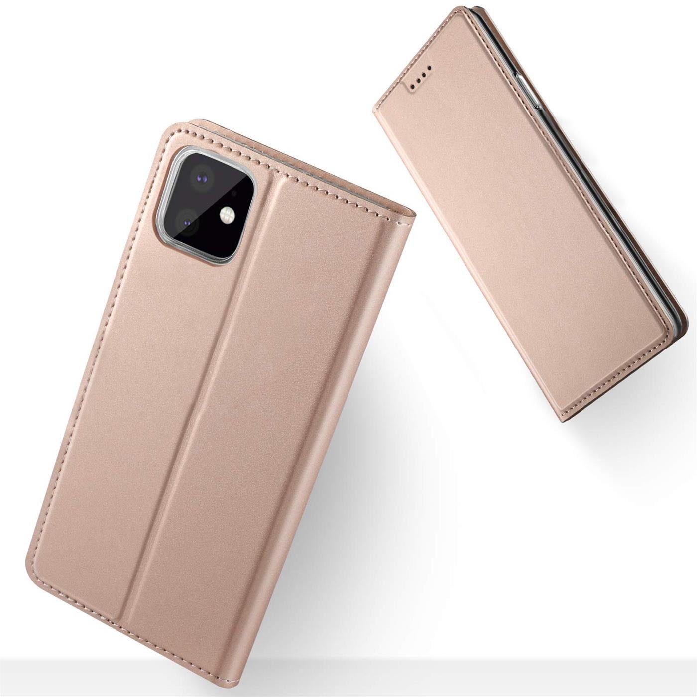CoolGadget Handyhülle Magnet Case Handy Tasche für Apple iPhone 11 6,1 Zoll, Hülle Klapphülle Ultra Slim Flip Cover für iPhone 11 Schutzhülle