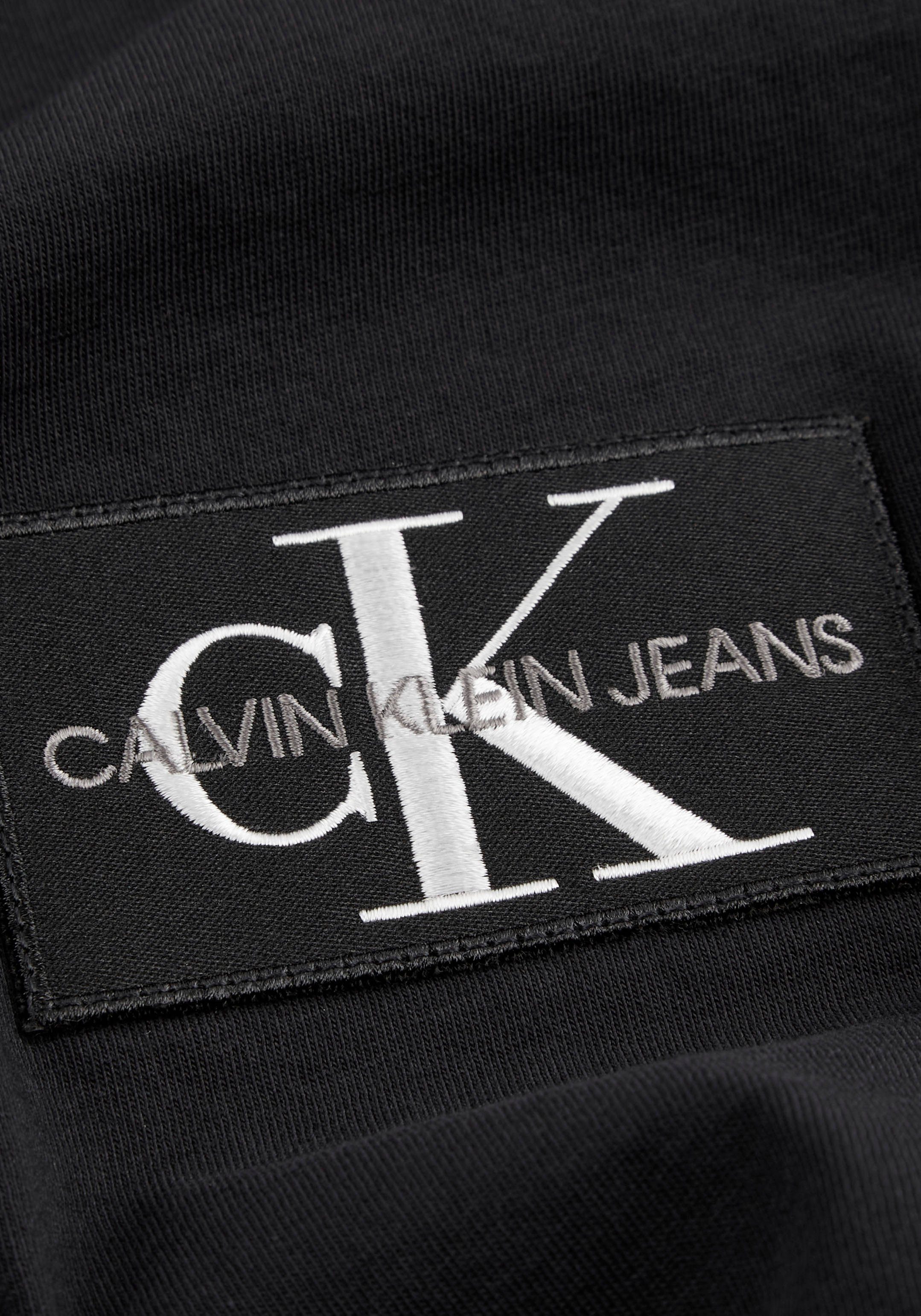 Herren Shirts Calvin Klein Jeans Plus T-Shirt PLUS BADGE TURN UP SLEEVE