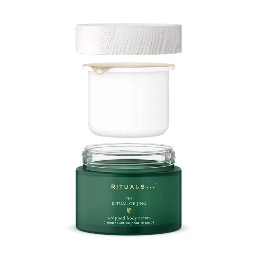 Rituals Körpercreme Rituals Jing Whipped Body Cream Refill 220 ml, 1-tlg., Refill Körpercreme mit Lotusblüte und Jujube