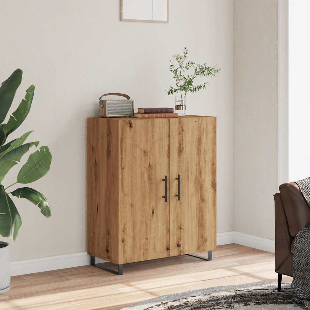 vidaXL Sideboard Sideboard Artisan-Eiche 69,5x34x90 cm günstig online kaufen