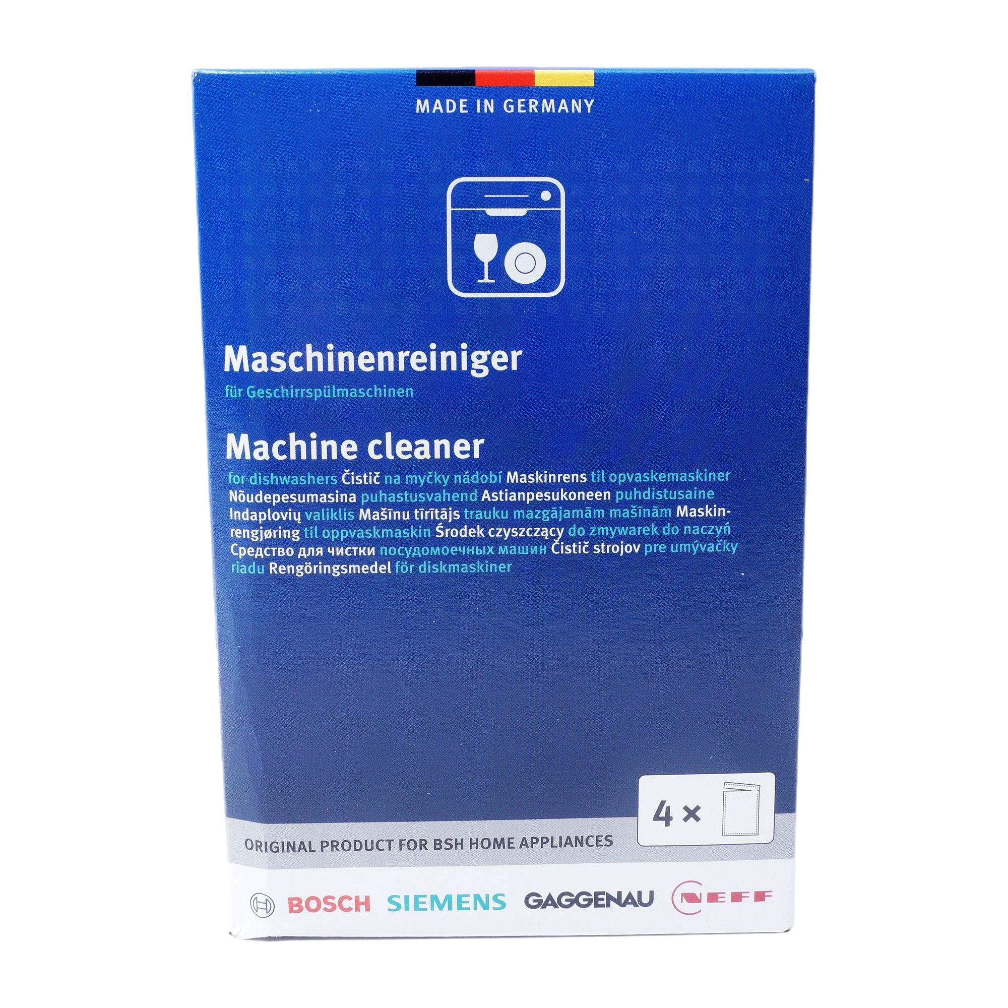 BOSCH Maschinenreiniger 00312194 Spülmaschinenreiniger (1-St. für Geschirrspüler)
