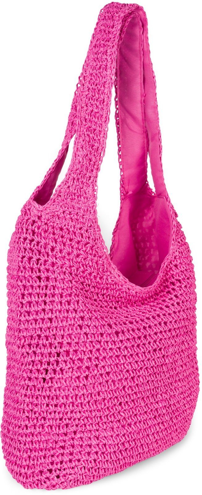 styleBREAKER Beuteltasche Papierstroh Beuteltasche (1-tlg) günstig online kaufen