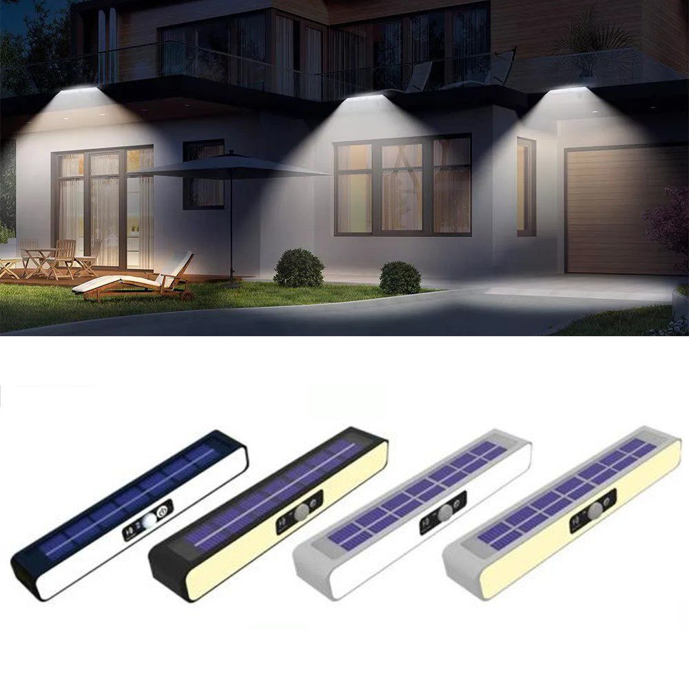 PRIISF Außen-Deckenleuchte Outdoor Flutlicht Solarleuchte Wandlampe Bewegun günstig online kaufen