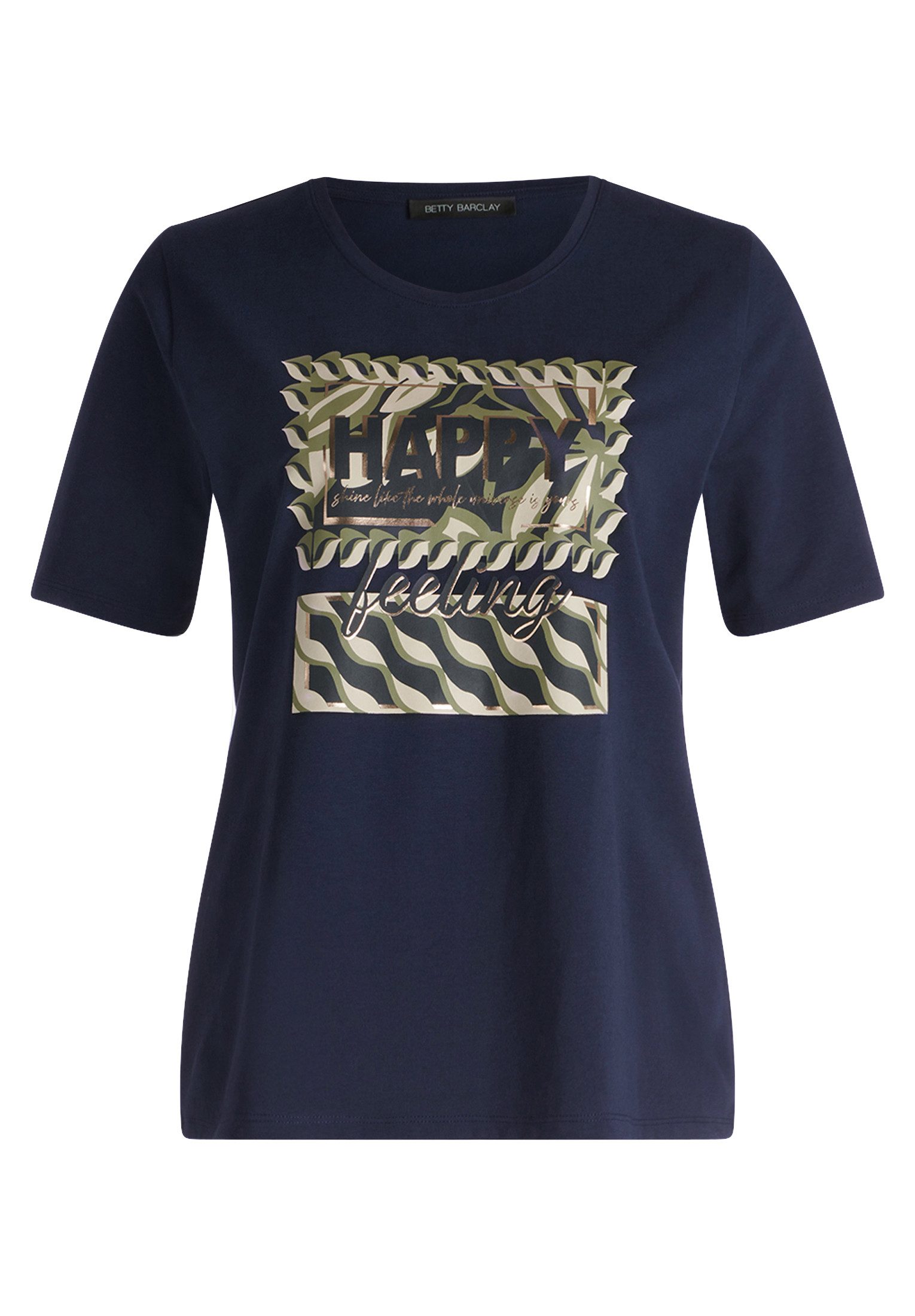 Betty Barclay Kurzarmshirt Damen mit Placement (1-tlg) günstig online kaufen