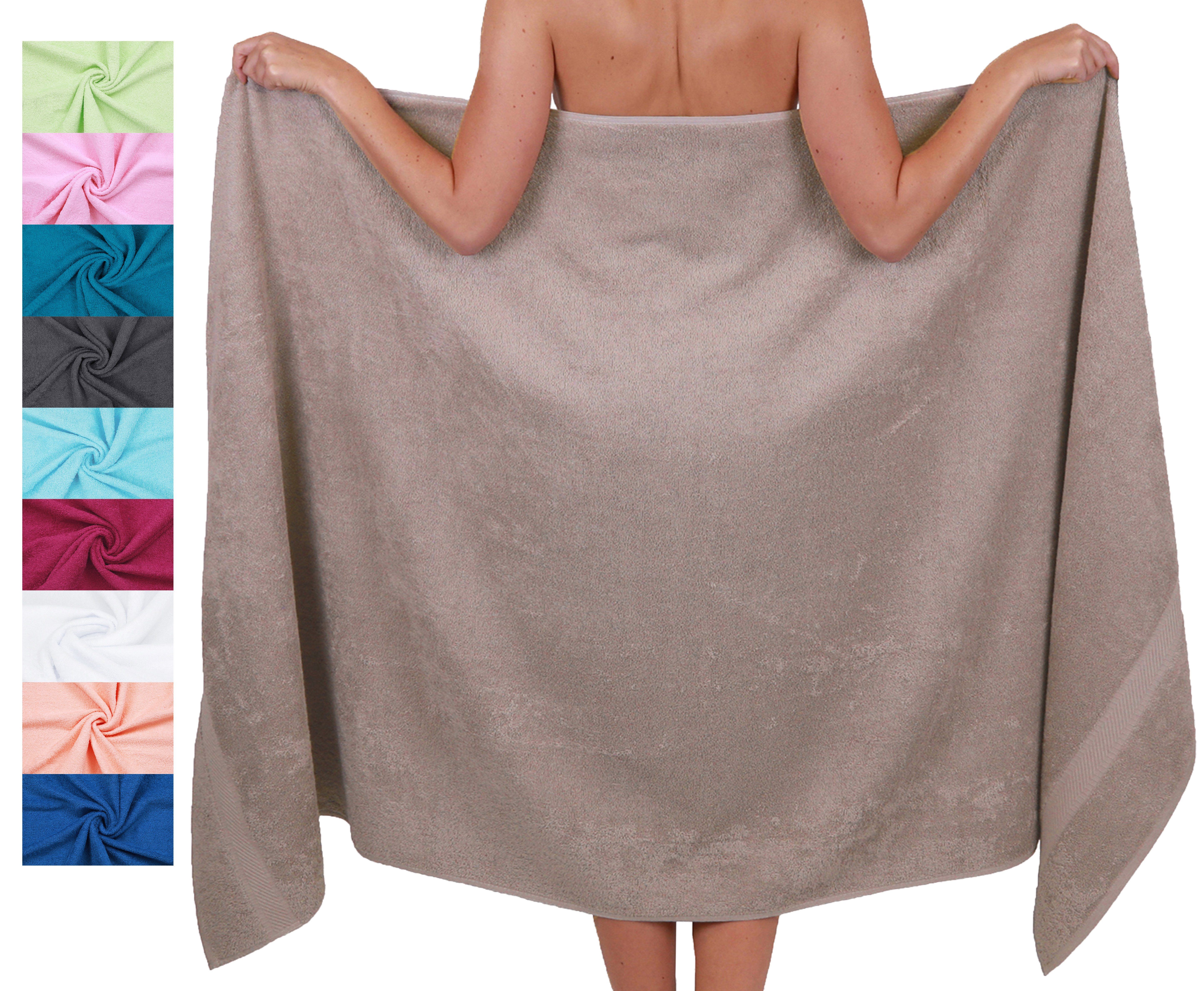 Betz Badetuch Palermo Größe 100 x 200 cm Saunatuch, 100% Baumwolle (1 Stück, 1-St)