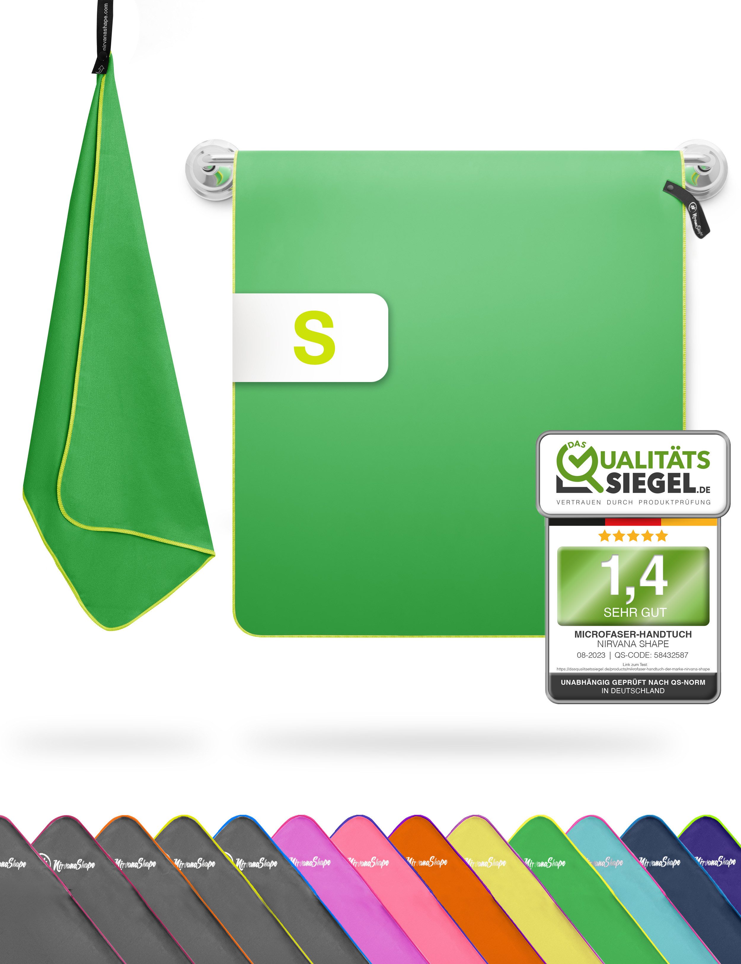 NirvanaShape Reisehandtuch Mikrofaser Handtuch, Badehandtuch, Reisehandtuch günstig online kaufen