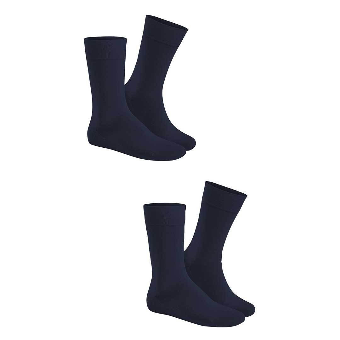 2-PACK Marine Doppelpack Basicsocken Klassische Hudson (2-Paar) Socken ONLY 0335 im Herren