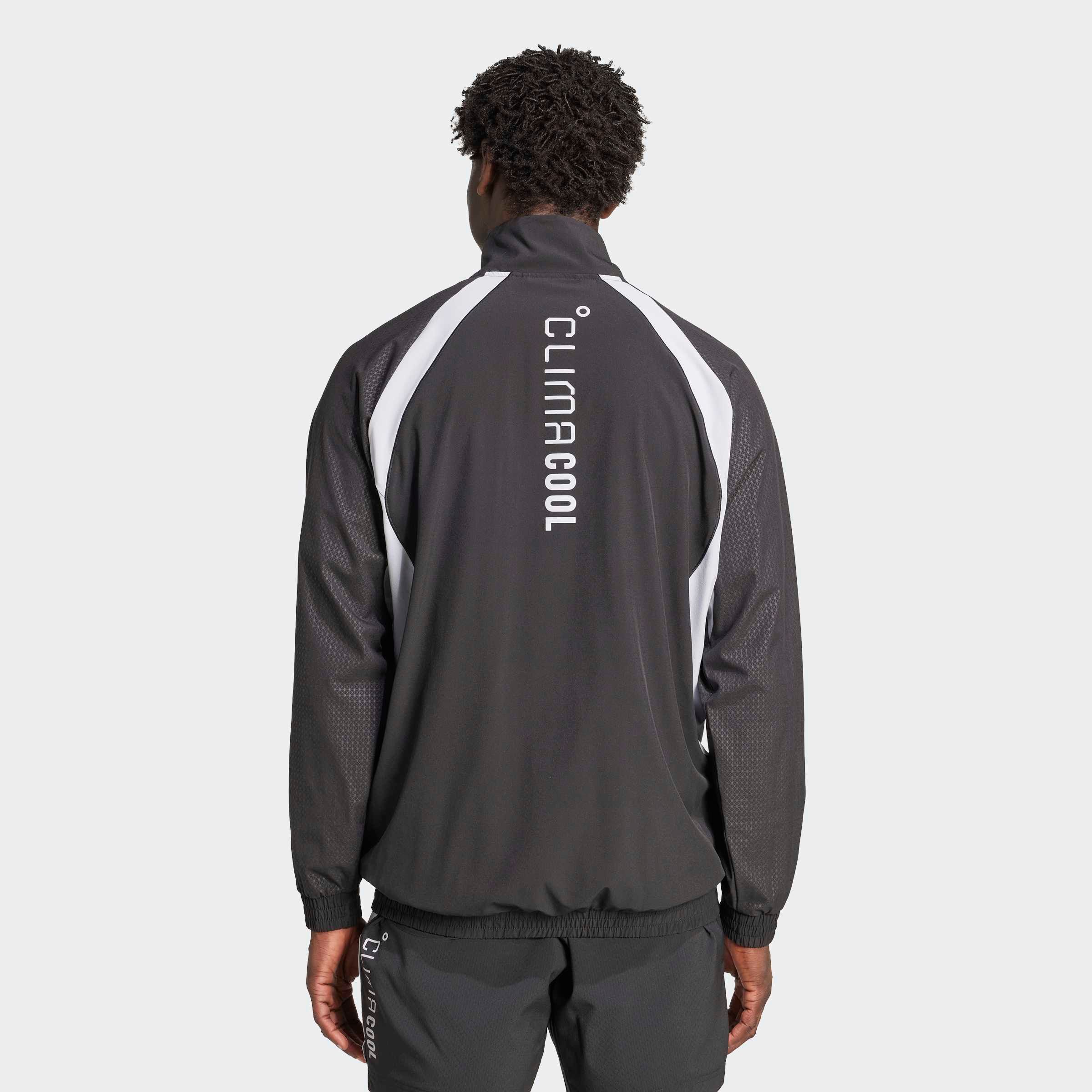 adidas Performance Trainingsjacke TECH APP für Fitnessstudio und Alltag, schnell trocknende Fasern