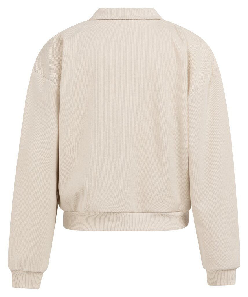 YAYA Sweatshirt Pullover mit doppeltem Kragen günstig online kaufen