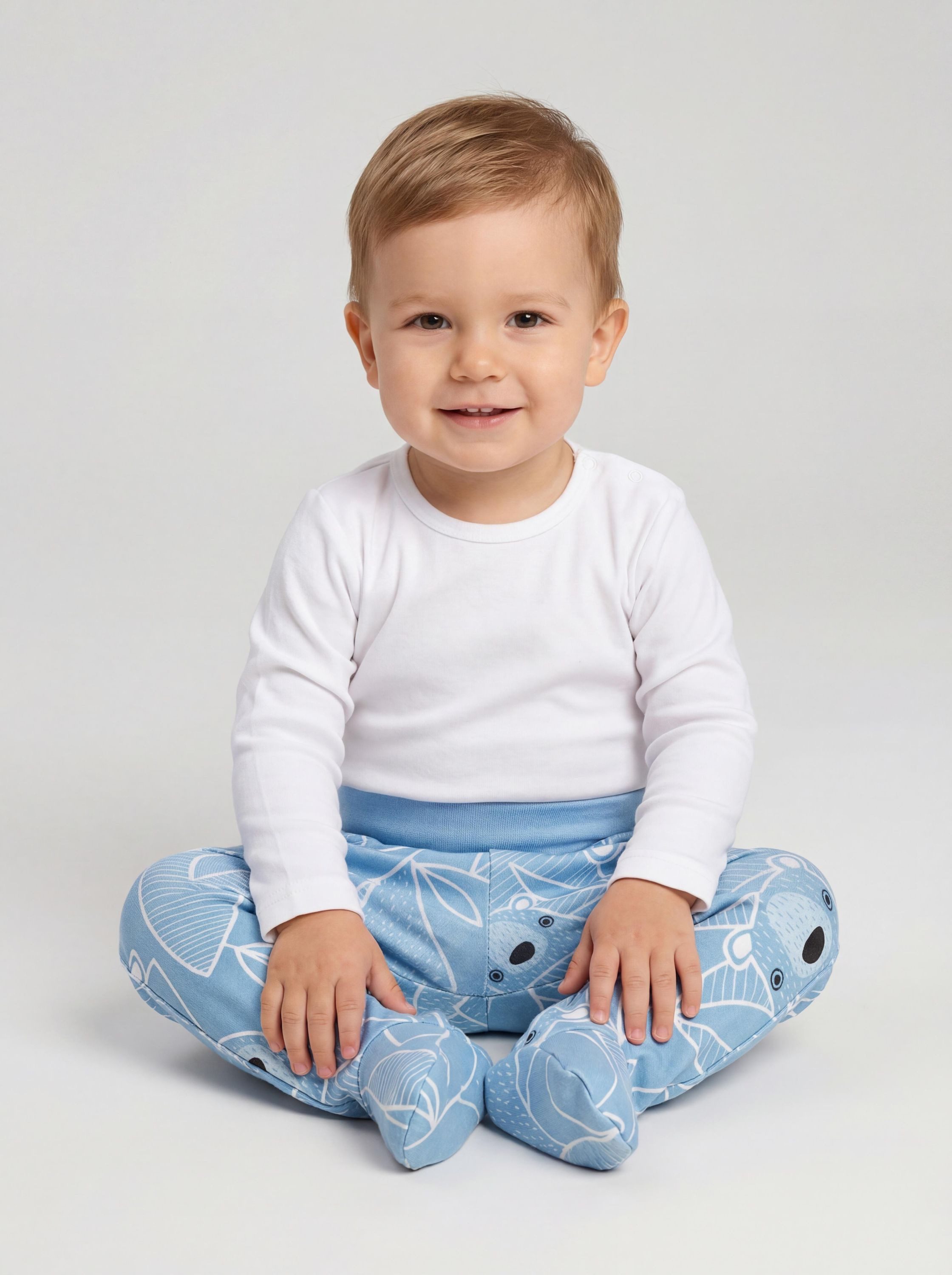 TupTam Schlupfhose TupTam Baby Unisex Hose mit Fuß Bunte 5er Pack