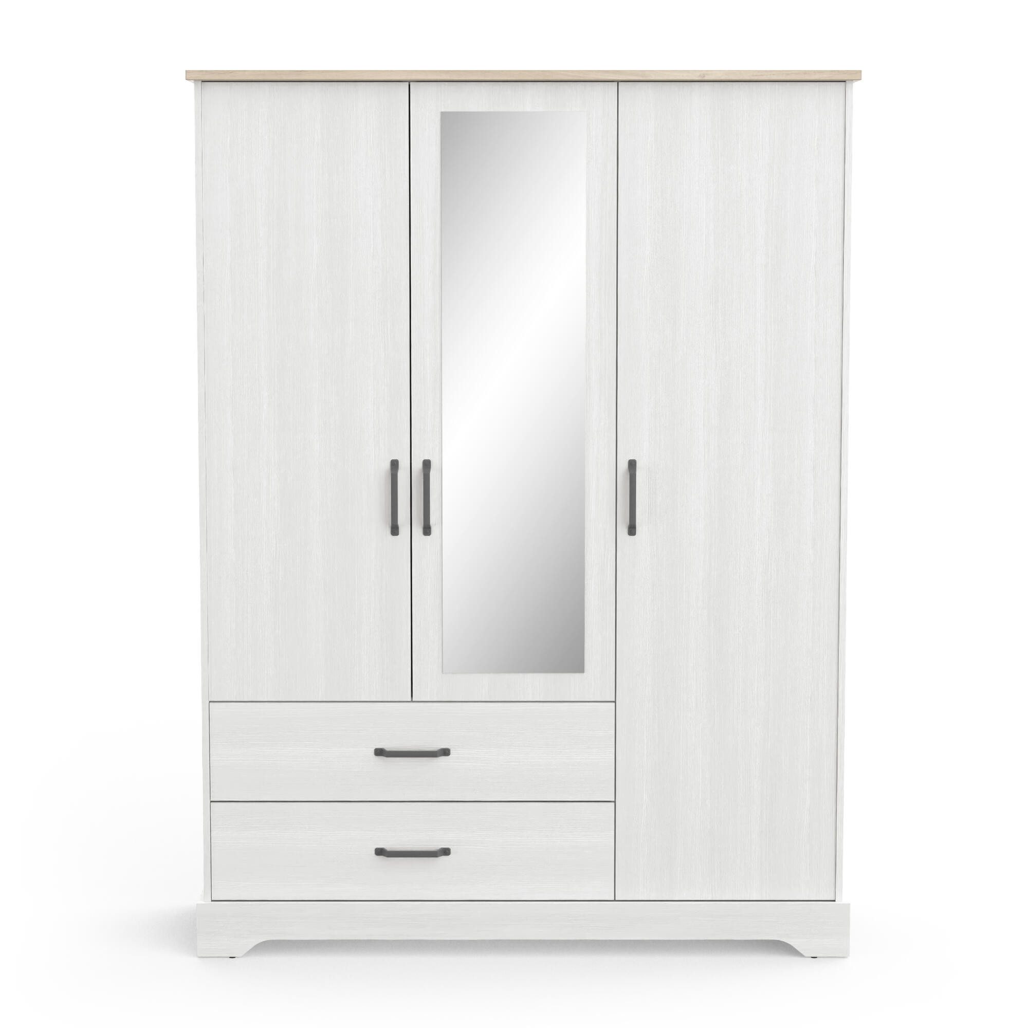 PREISBRECHER Kleiderschrank Cottage 148,6 x 199,6 x 57,1 cm (B/H/T)