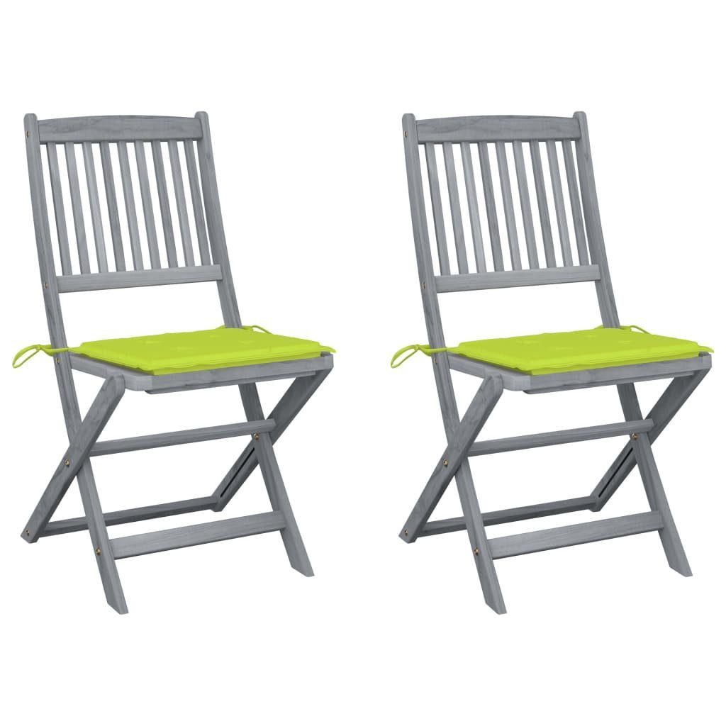 vidaXL Gartenstuhl Klappbare Gartenstühle 2 Stk. günstig online kaufen