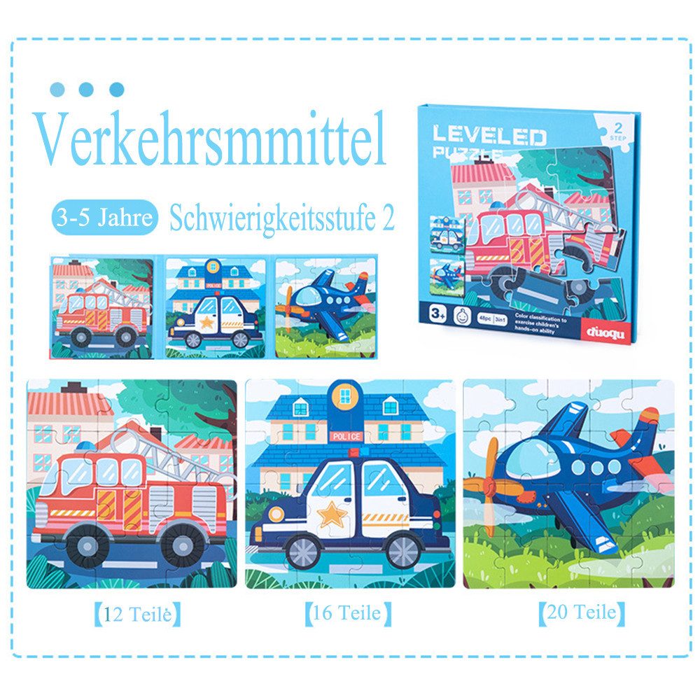 CLTYQ Steckpuzzle Kinder-Magnetpuzzle, Rahmenpuzzle,Geburtstagsgeschenk ab günstig online kaufen