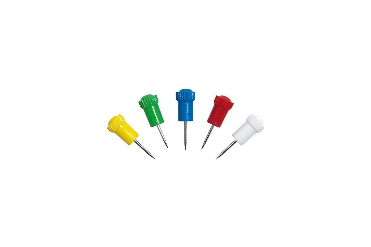WEDO Pinnnadel 50 WEDO Pinnnadeln farbsortiert