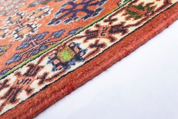 Wollteppich Meymeh Teppich handgeknüpft rost, morgenland, rechteckig, Höhe: 9 mm, handgeknüpft