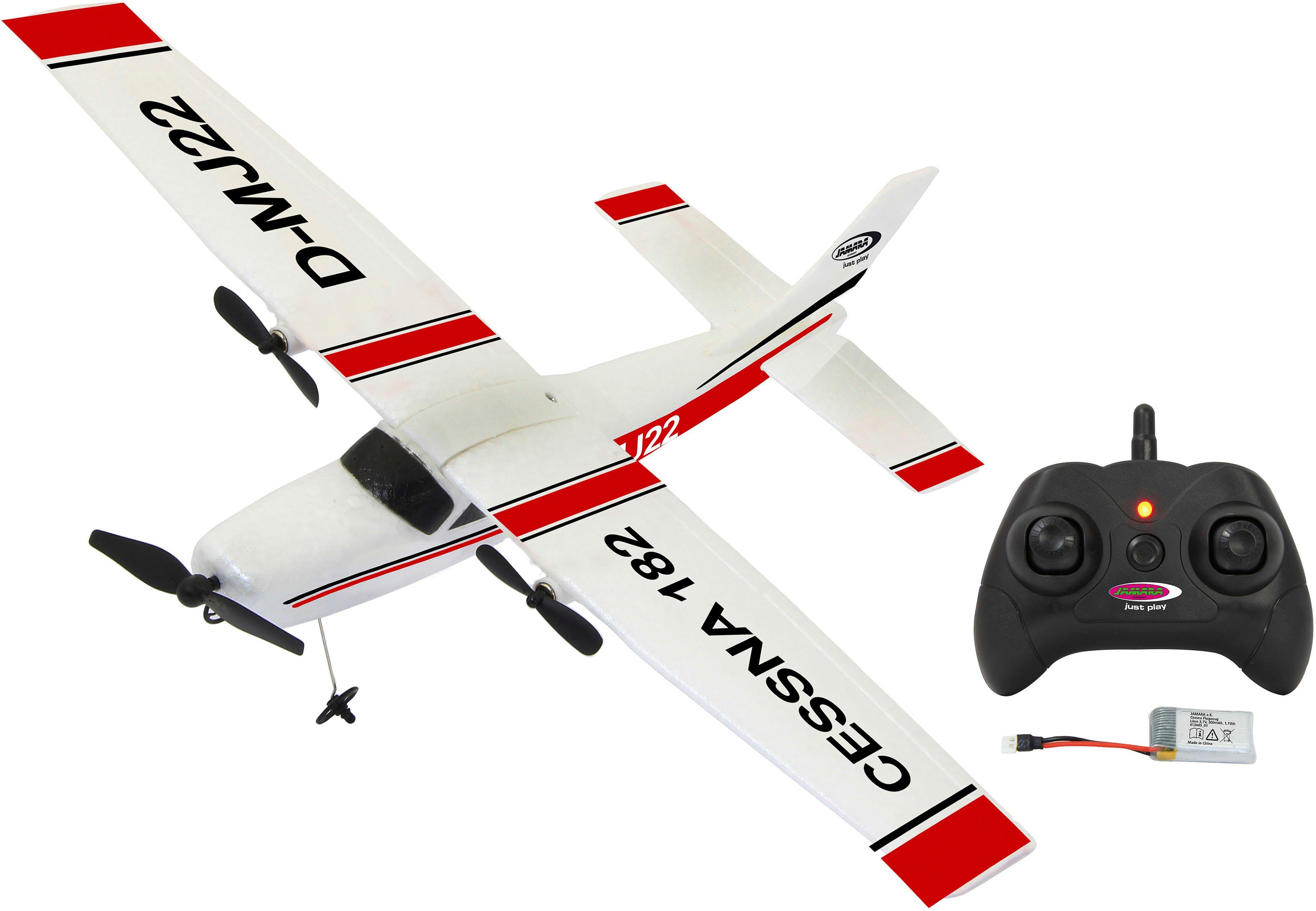 Jamara RC-Flugzeug Cessna 182, 2,4GHz