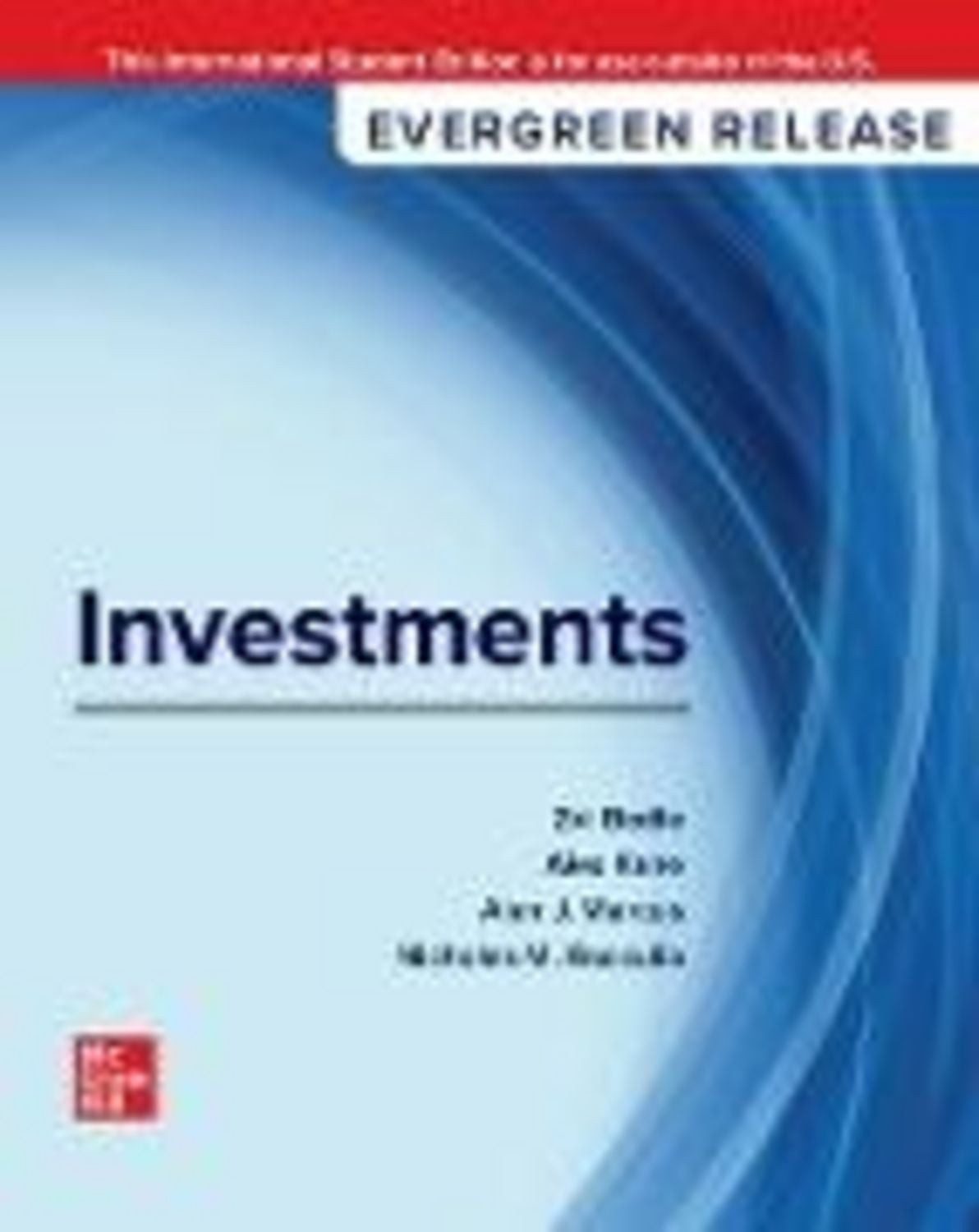 Investments: 2026 Release ISE / Zvi Bodie, Alex Kane, Alan Marcus