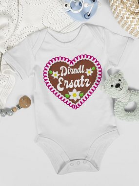 Shirtracer Shirtbody Dirndl Ersatz mit Lebkuchen Mode für Oktoberfest Baby Outfit