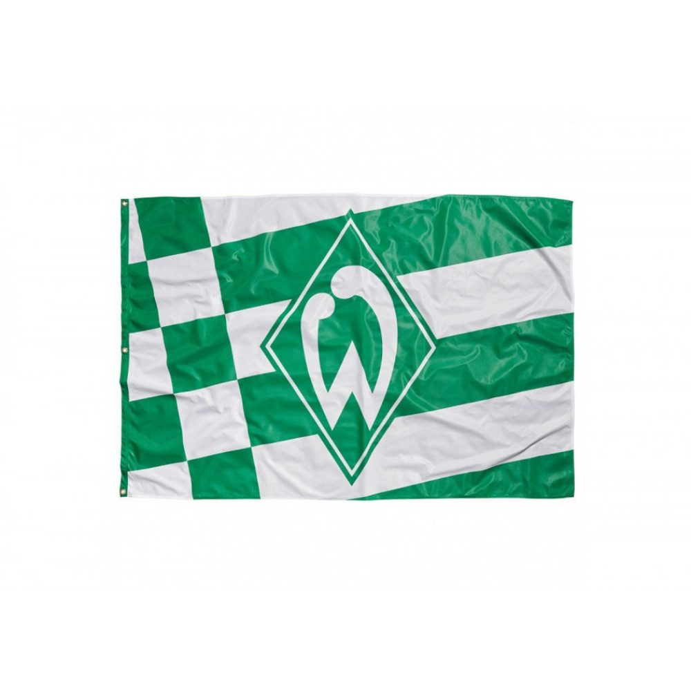 Werder Bremen Fahne SV Werder Bremen Hissfahne kl. Raute 180x120cm