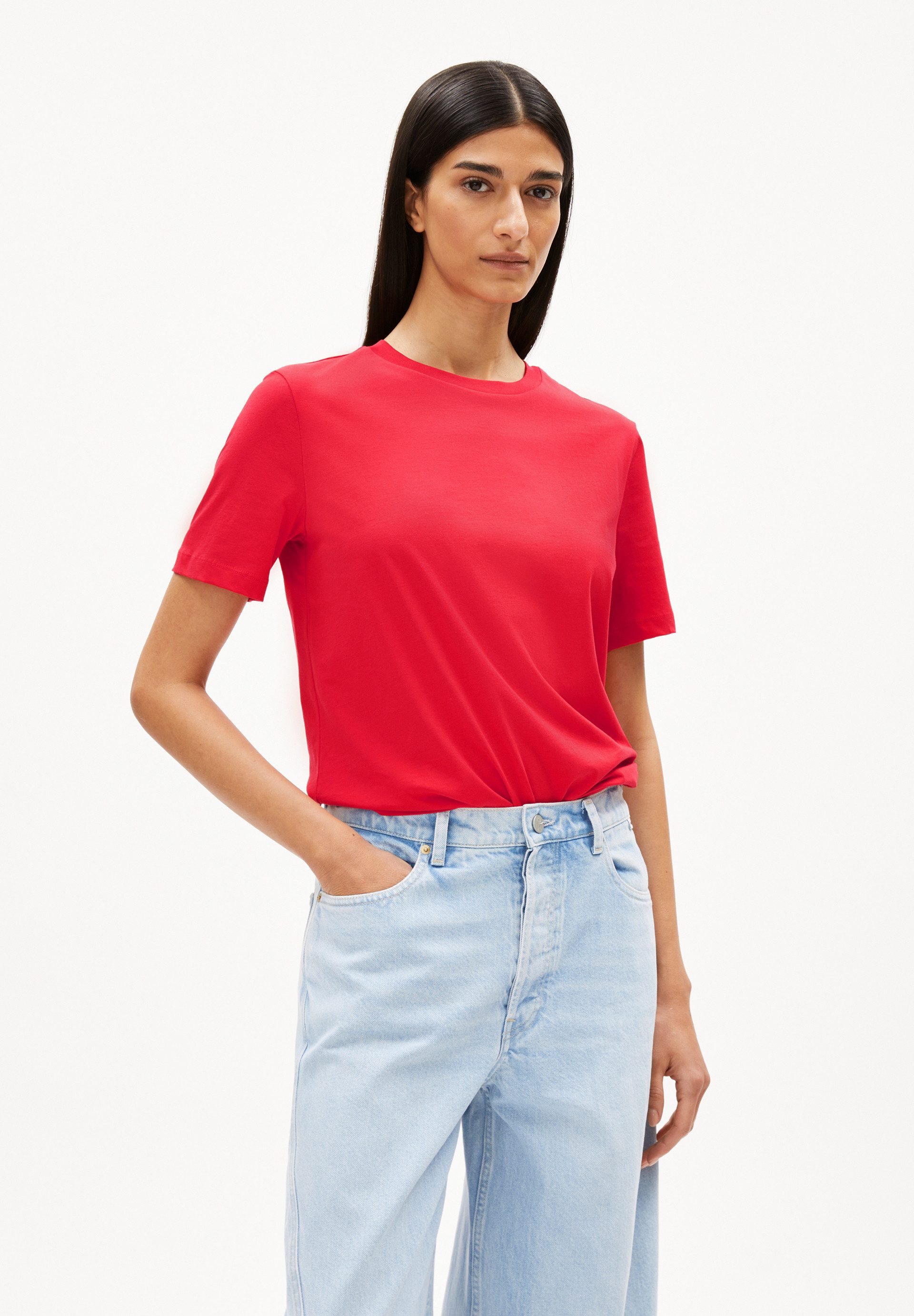 Armedangels T-Shirt LUALAA T-Shirt aus Bio-Baumwolle Regular Fit günstig online kaufen