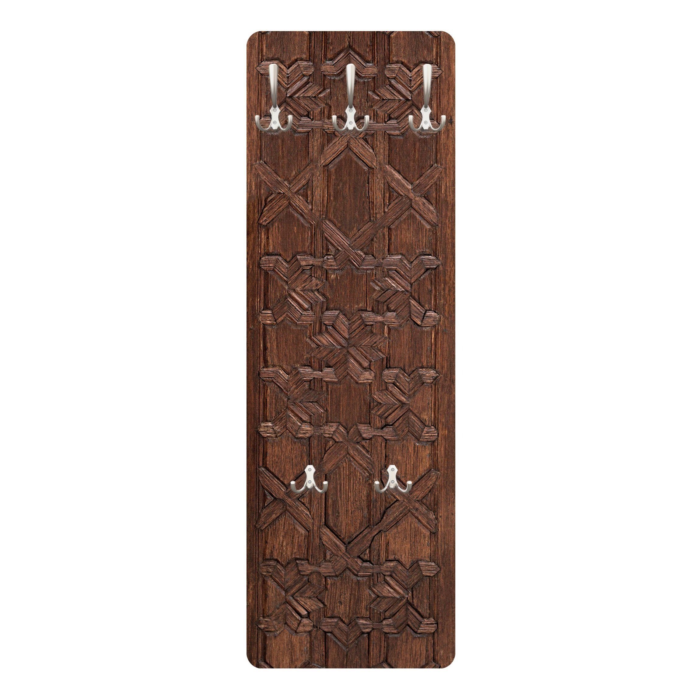 Bilderdepot24 Garderobenpaneel Design Holzoptik Bretteroptik Muster günstig online kaufen