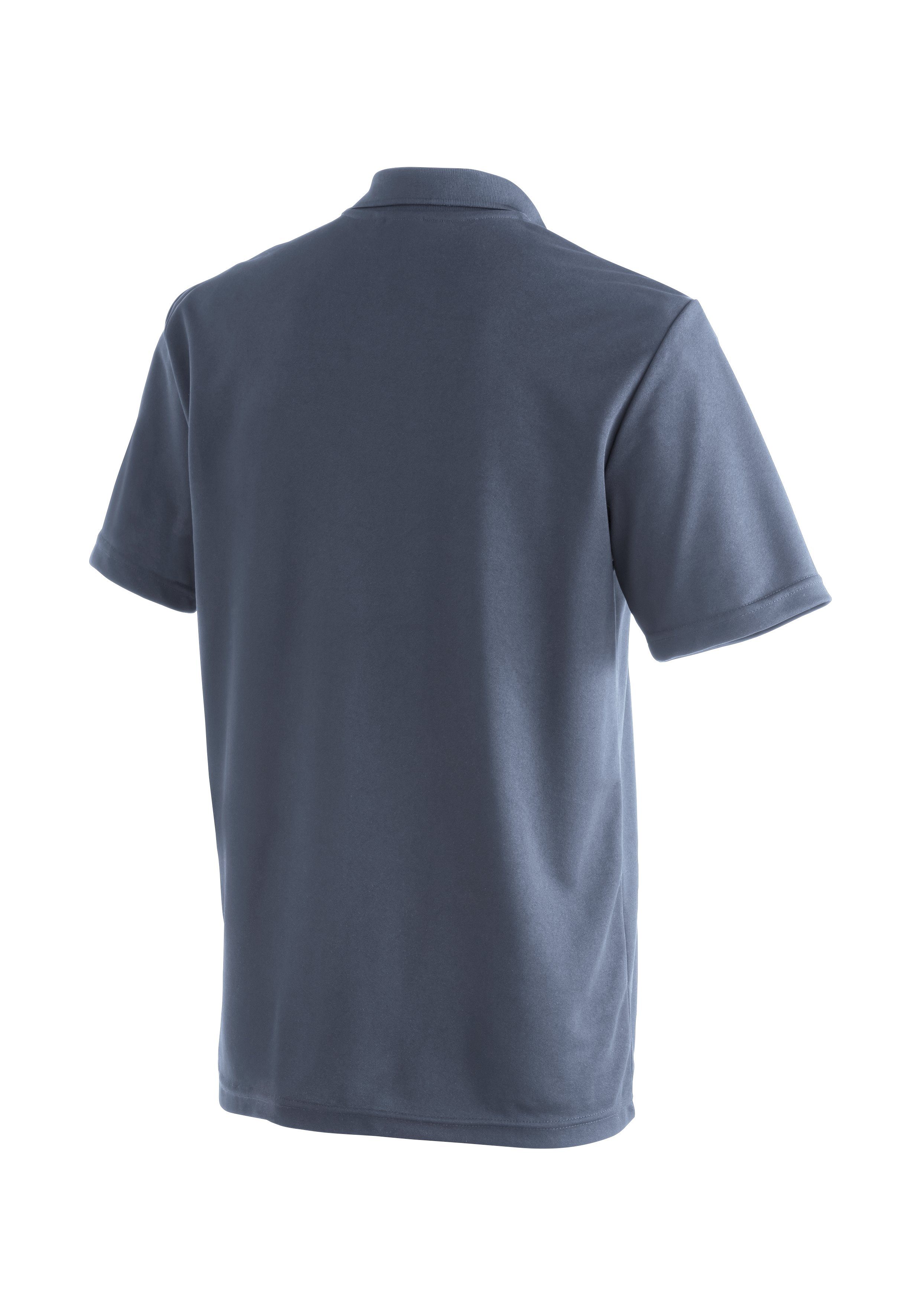 Maier Sports Poloshirt Ulrich Herren Polo kurzarm, leichtes Shirt, Funktionsshirt mit Kragen Reg Fit