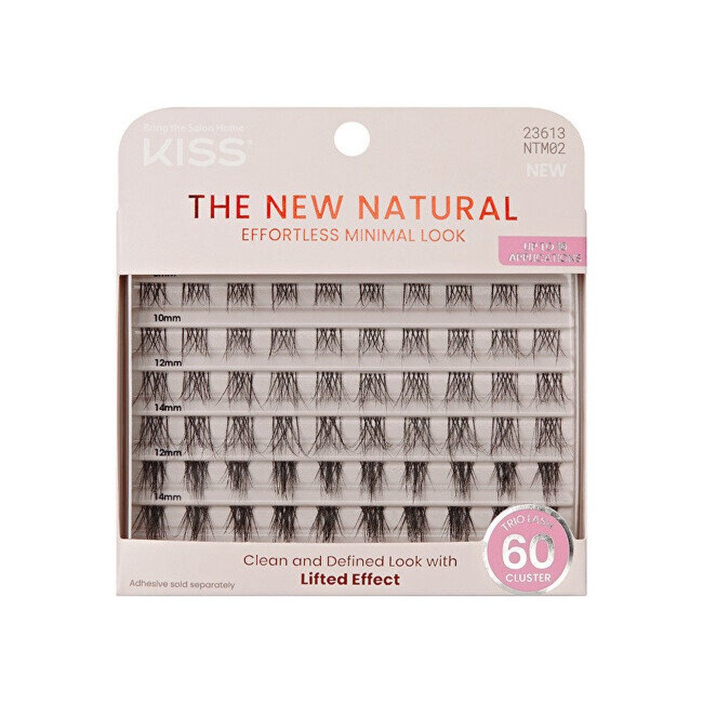 Kiss Bandwimpern KISS Das neue Natural Trio Multi Lashes