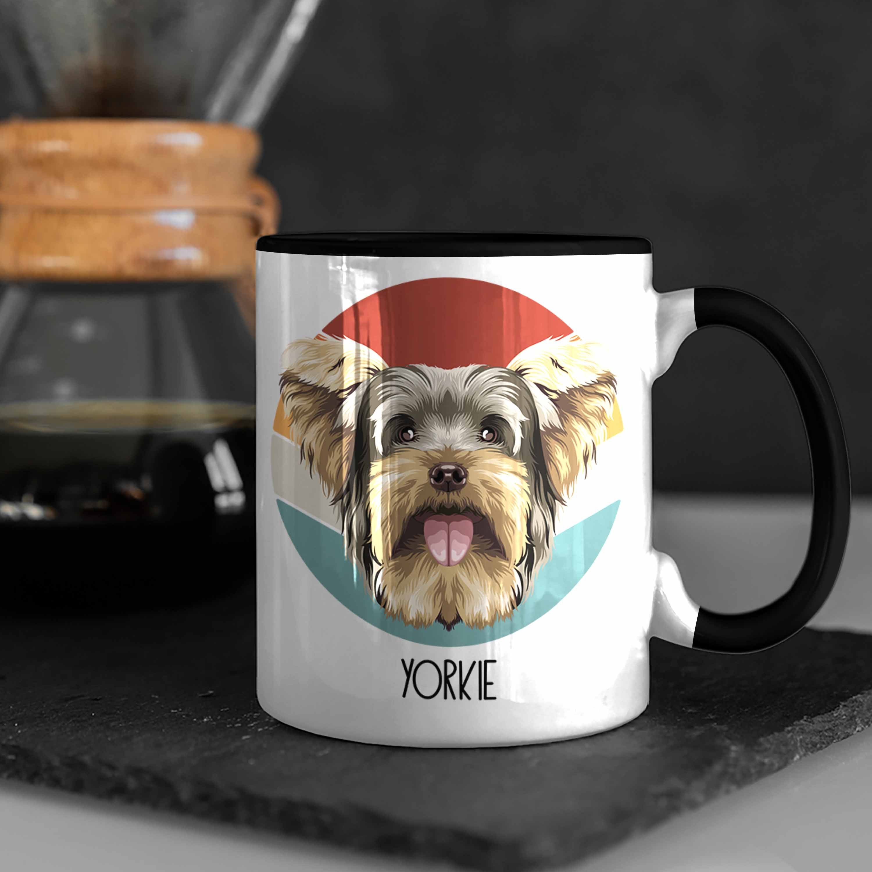 Geschenkidee Mam Geschenk Lustiger Tasse Yorkie Spruch Trendation Schwarz Yorkie Besitzer Tasse