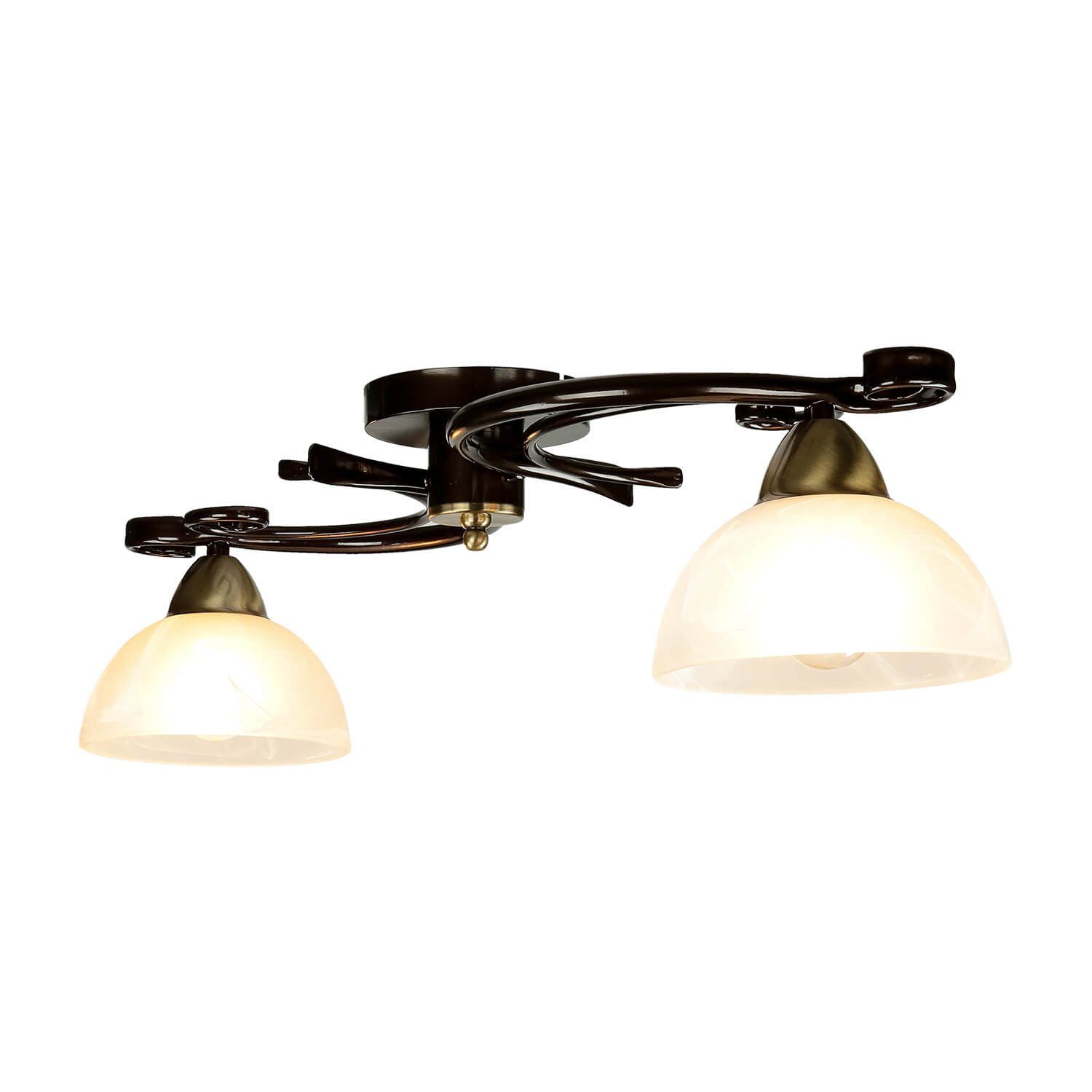 Licht-Erlebnisse Deckenleuchte AURORA, ohne Leuchtmittel, Deckenlampe Shabb günstig online kaufen