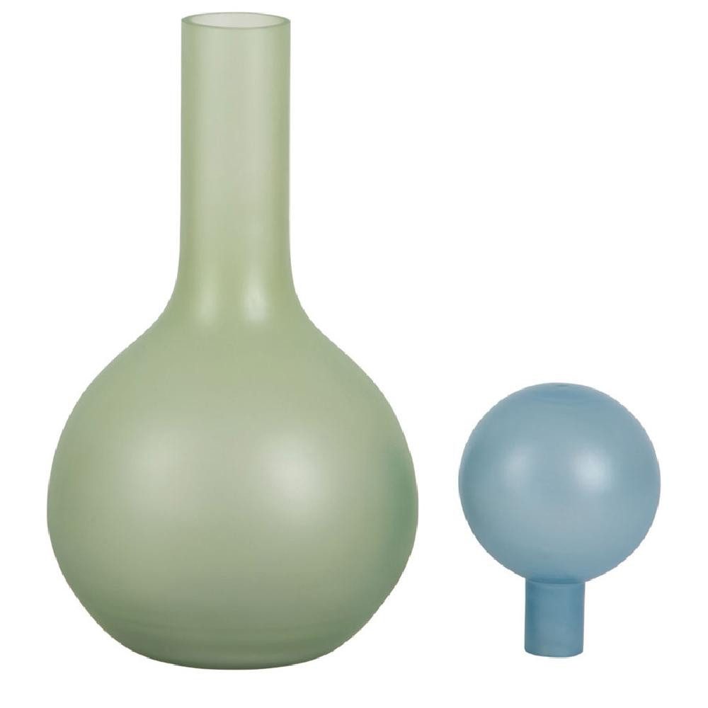 Present Time Dekovase Vase Alegre Globo Soft Green Blau