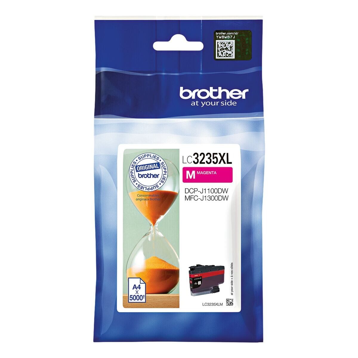 Brother LC-3235XLM Tintenpatrone (Original Druckerpatrone, magenta)