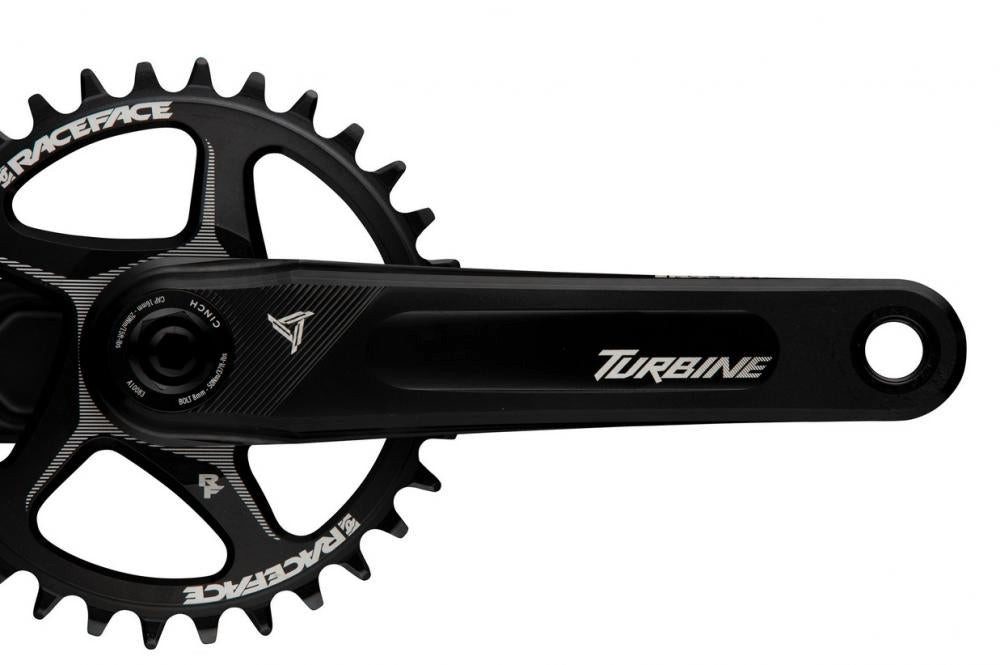 Race Face Fahrradkurbel Race Face Turbine Kurbel, 170mm, 143mm, 30mm, blau - leichte Performan