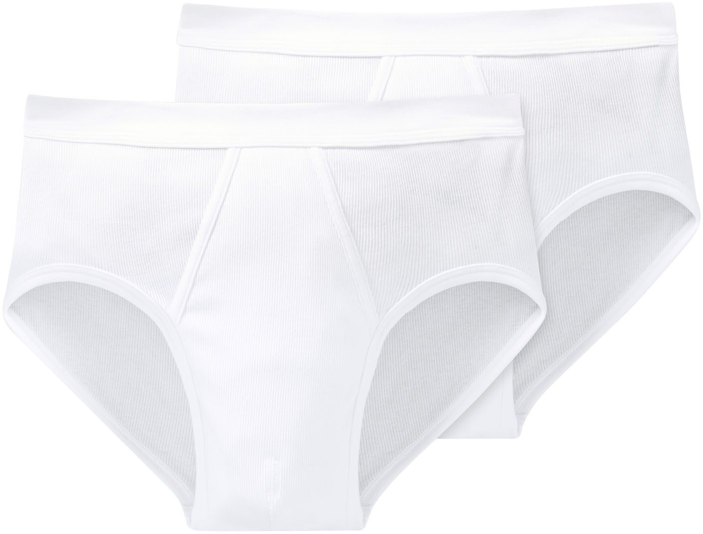 Schiesser Slip Essentials (2er-Pack) mit komfortablem Softbund