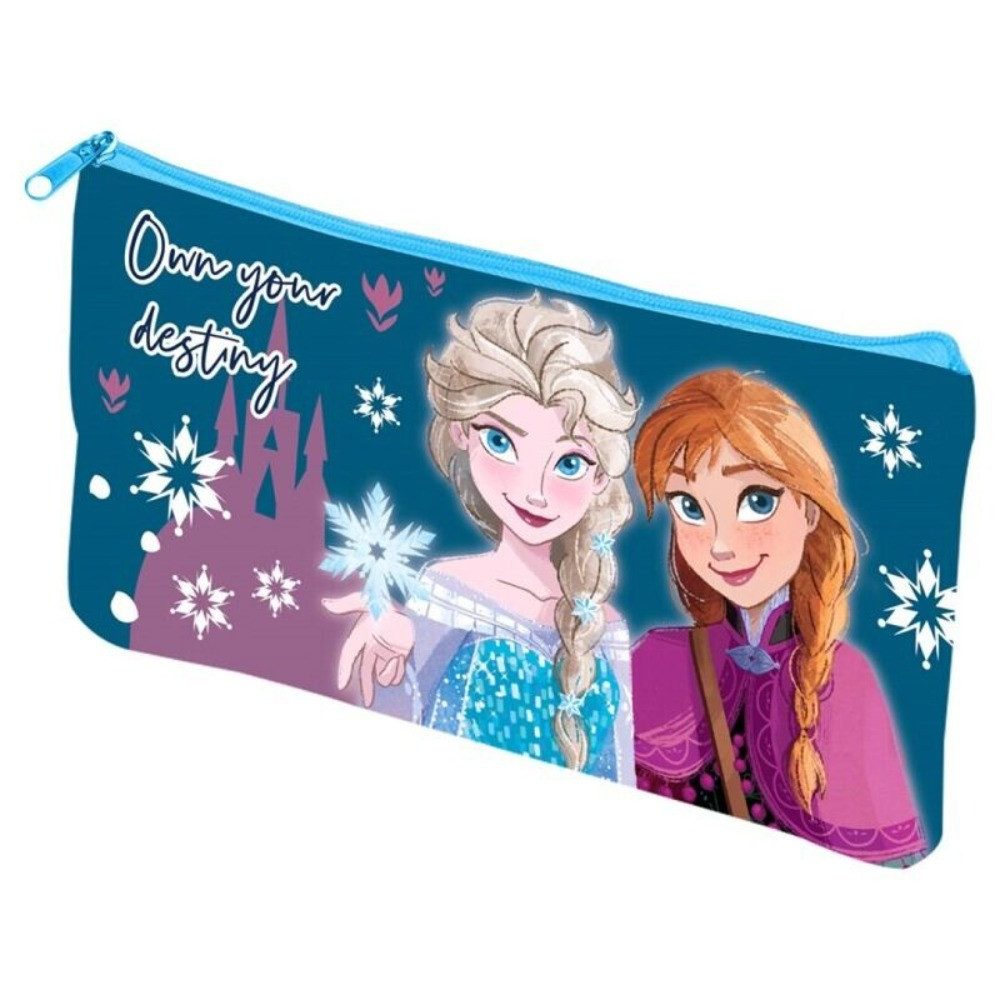 Federmäppchen Frozen Disney Etui für die Schule Federtasche Rund Stifteetui