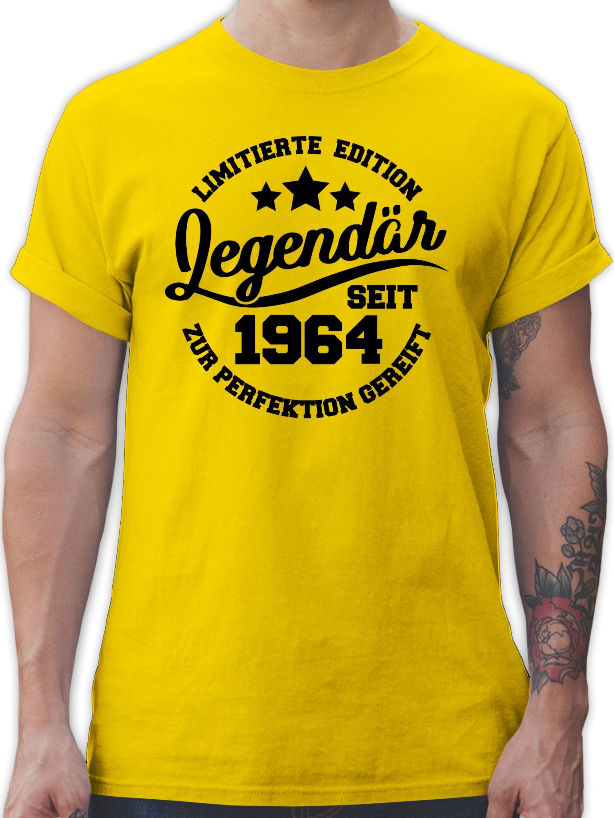 Shirtracer TShirt Legendär seit 1964 schwarz 60. Geburtstag