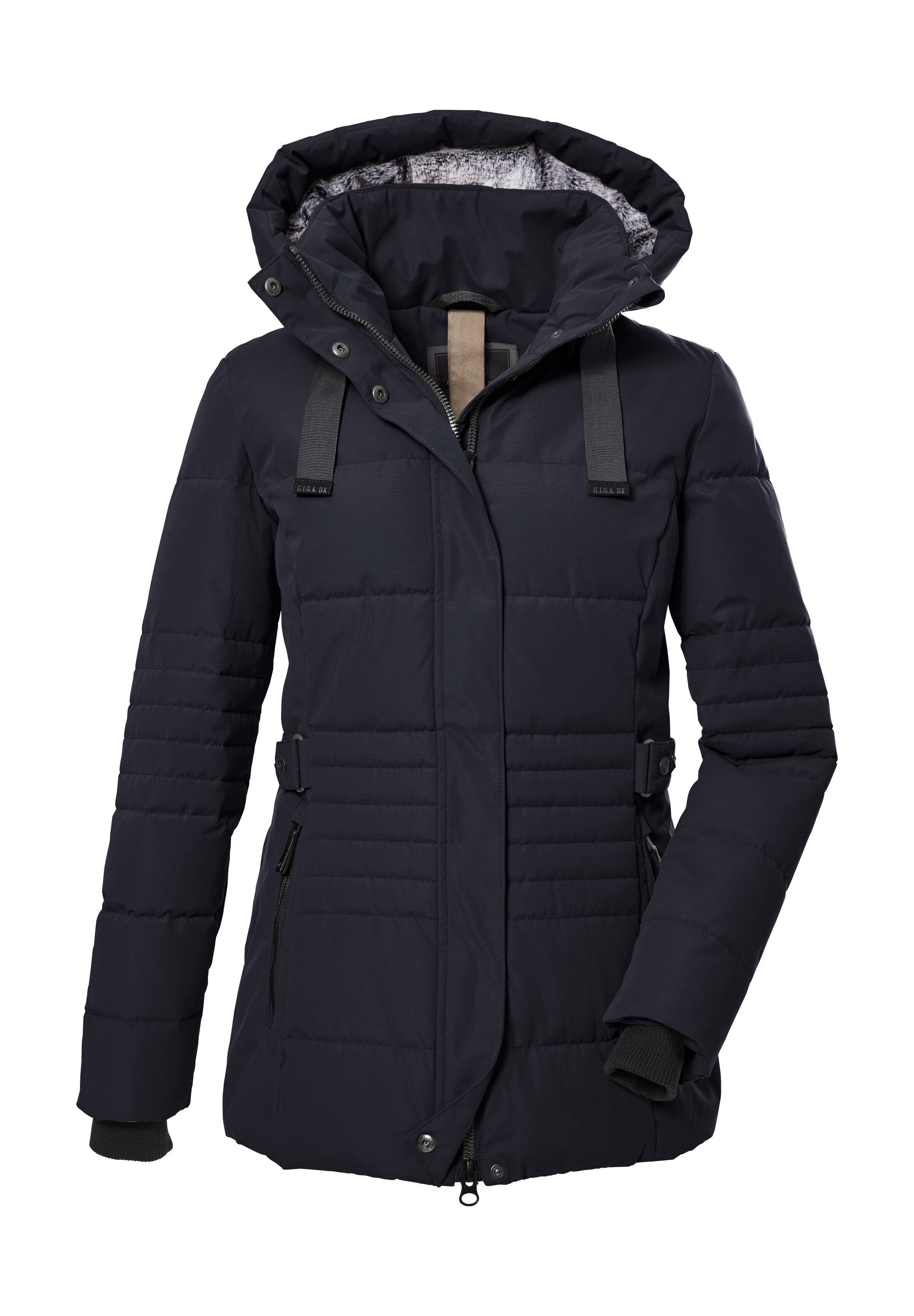 G.I.G.A. DX by killtec Steppjacke GW 25 WMN QLTD JCKT Taillierte Winterjacke, wasserabweisend, winddicht, abnehmbare Kapuze
