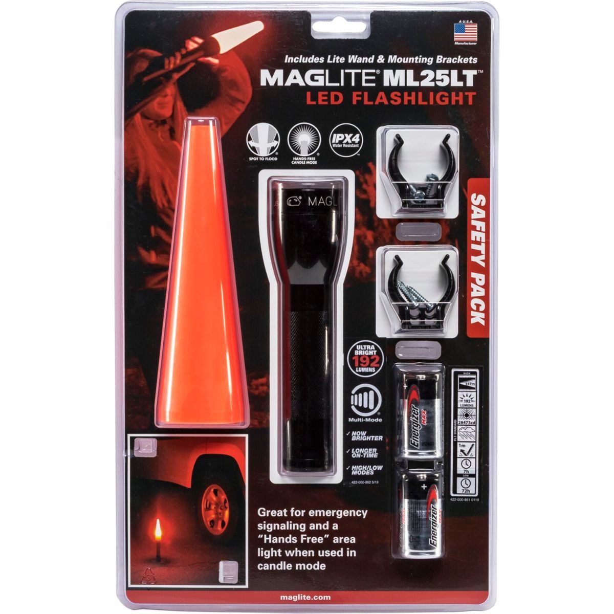 MAGLITE Taschenlampe ML25 LED Sicherheitslampe