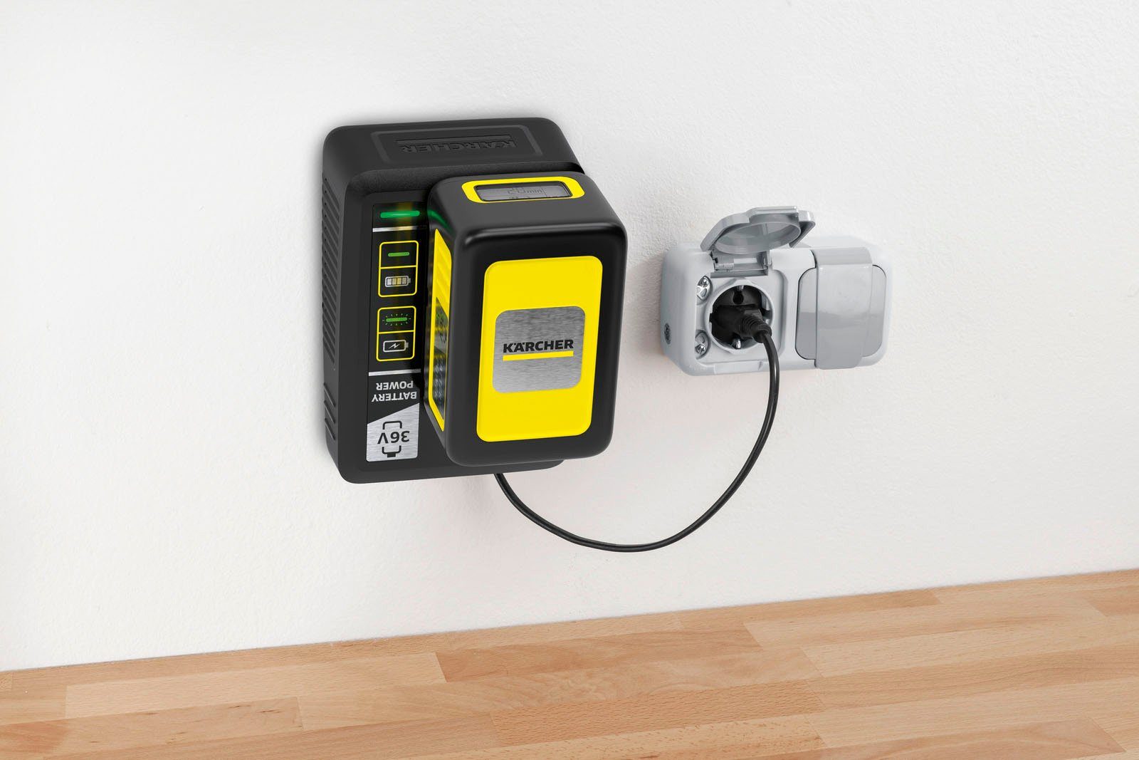 KÄRCHER »Starter Kit Battery Power 36/25« Akku Starter-Set, 36 V, 2,5 Ah, inkl. Schnellladegerät