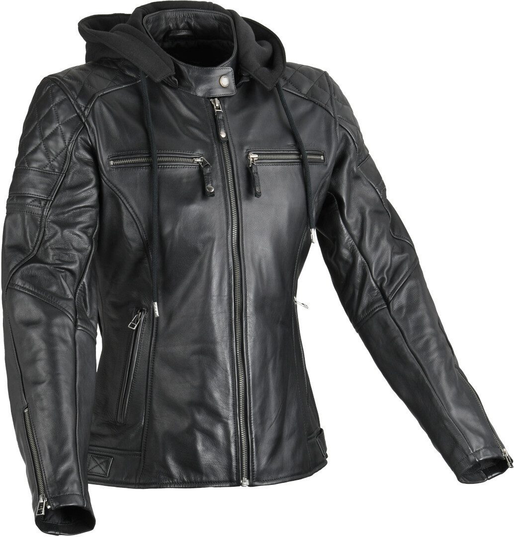 DIFI Motorradjacke Jolene 2 Damen Motorrad Lederjacke