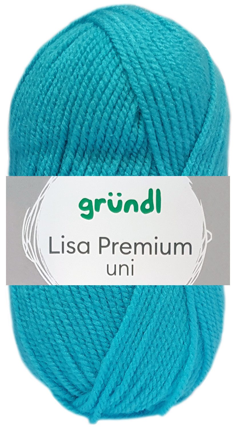 Gründl 50 Gramm Gründl Lisa Premium Uni Bastelgarn