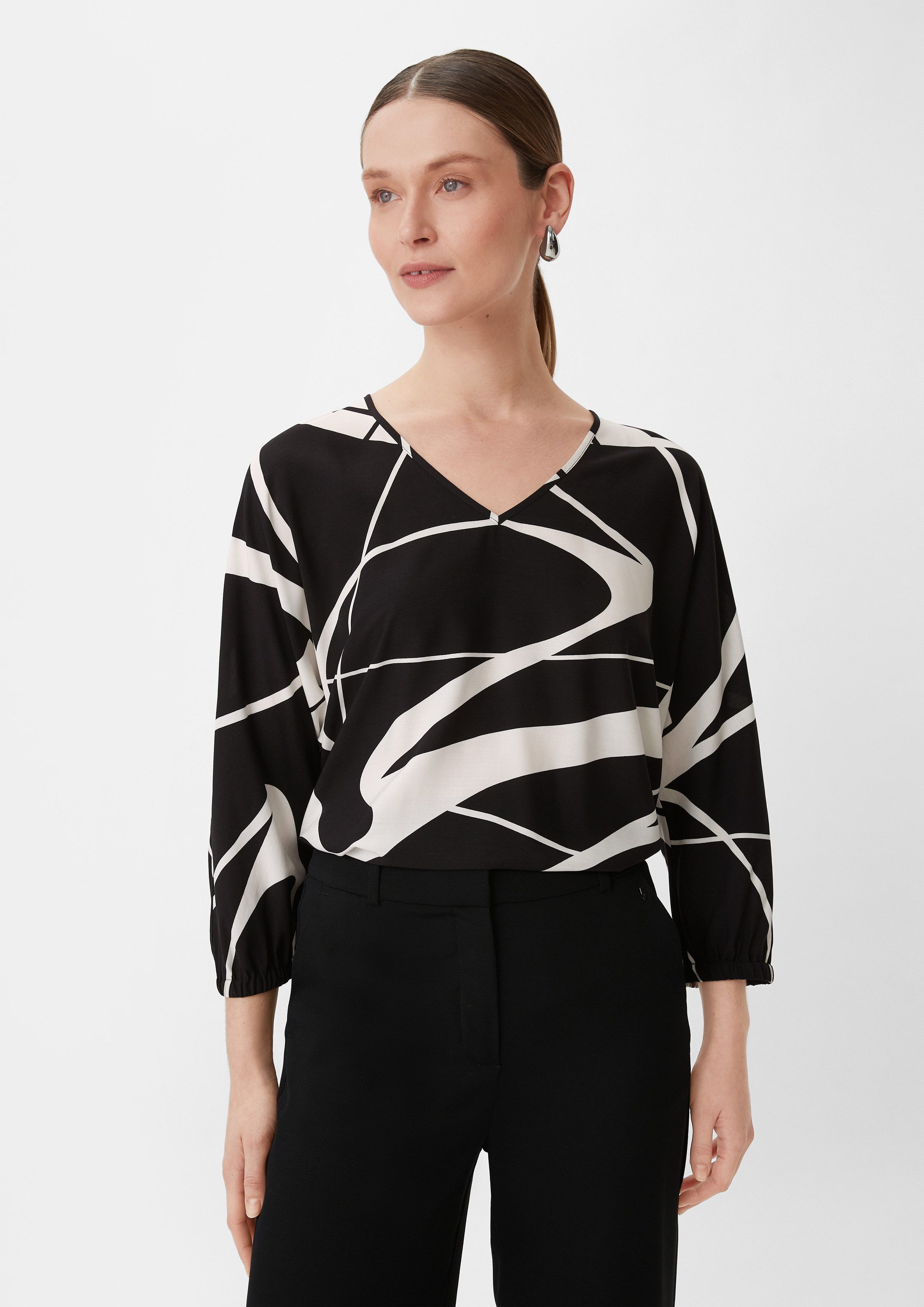 Langarmbluse Bluse