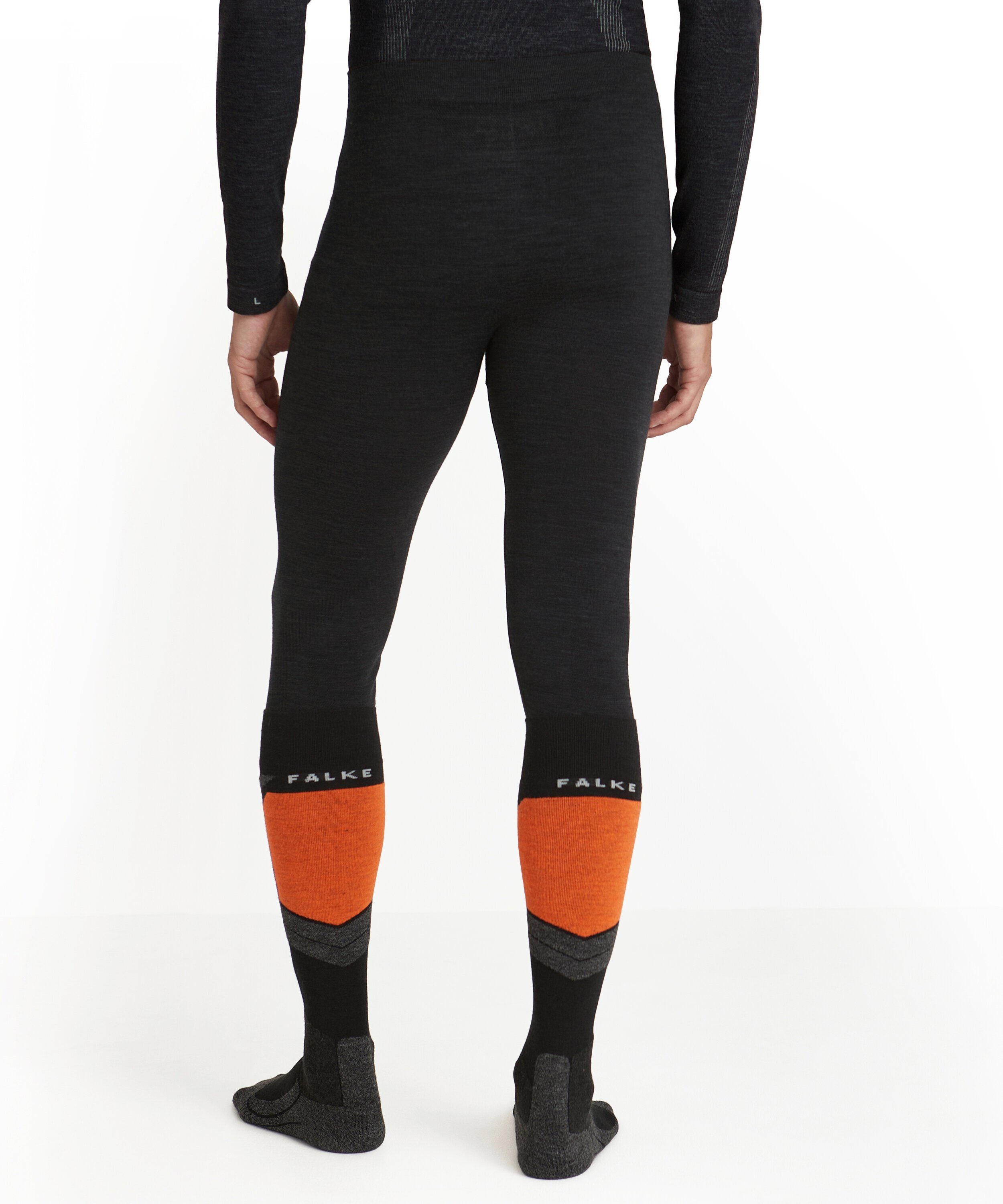 FALKE Thermounterhose 3/4 Wool-Tech (1-St., 1) aus Merinowolle für kalte bis sehr kalte Temperaturen