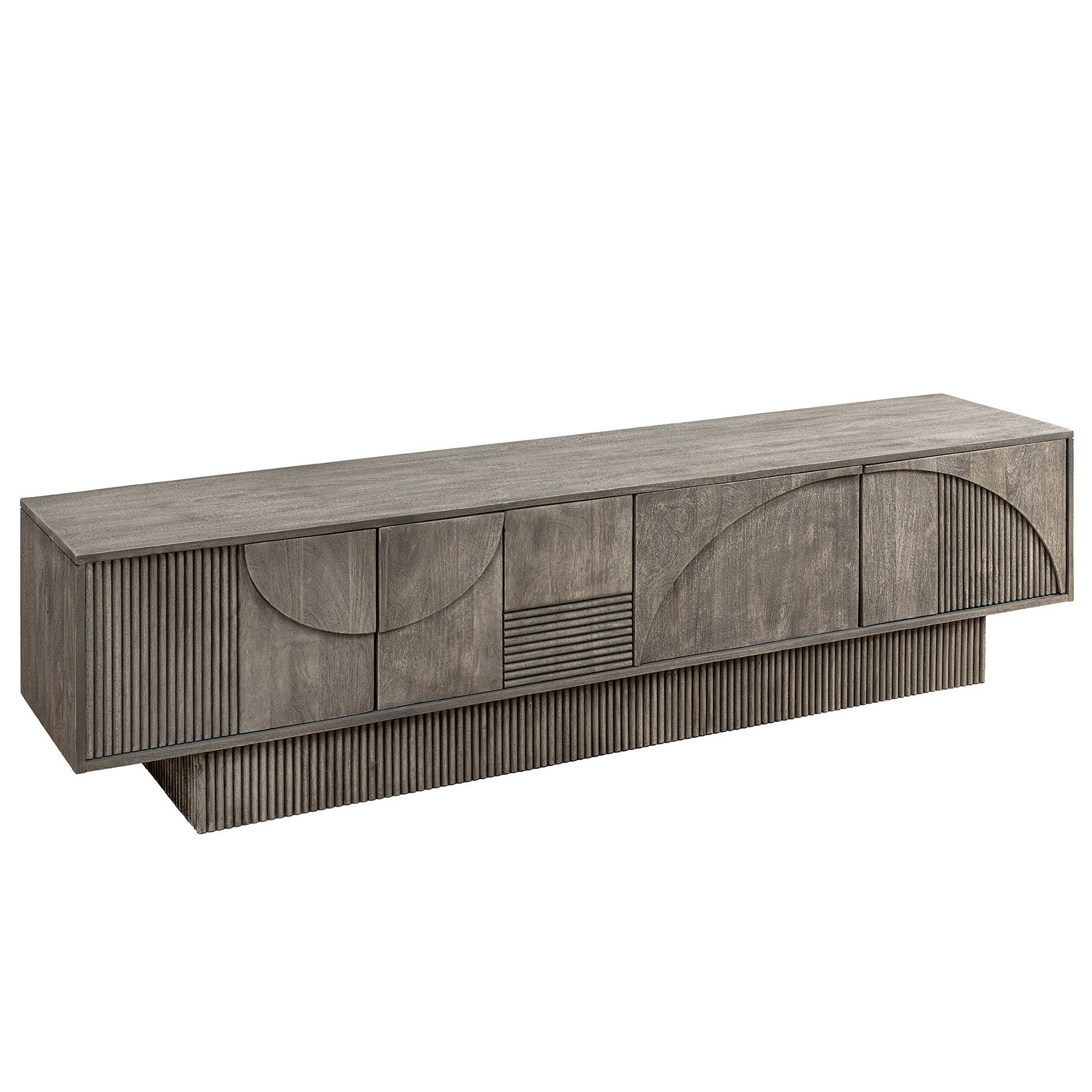 riess-ambiente Lowboard ART DECO 200cm grau günstig online kaufen