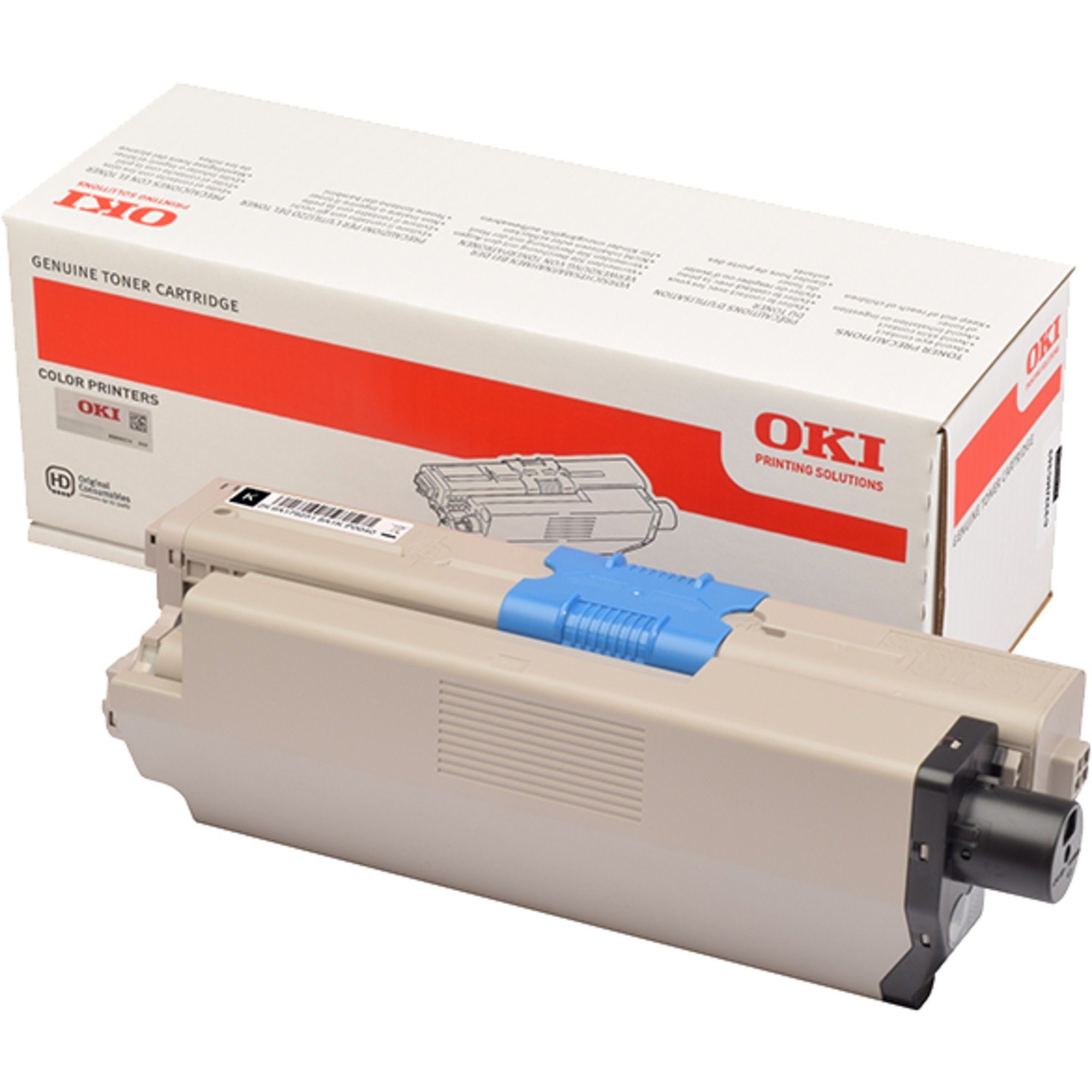 OKI Tonerpatrone Toner schwarz 46508716