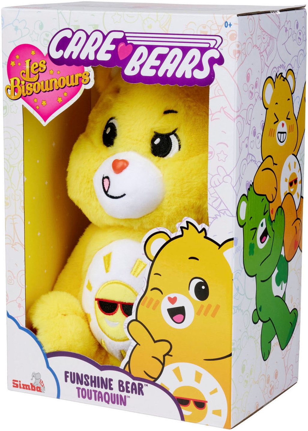 SIMBA Kuscheltier Care Bears Sonnenscheinbärchi, 35 cm