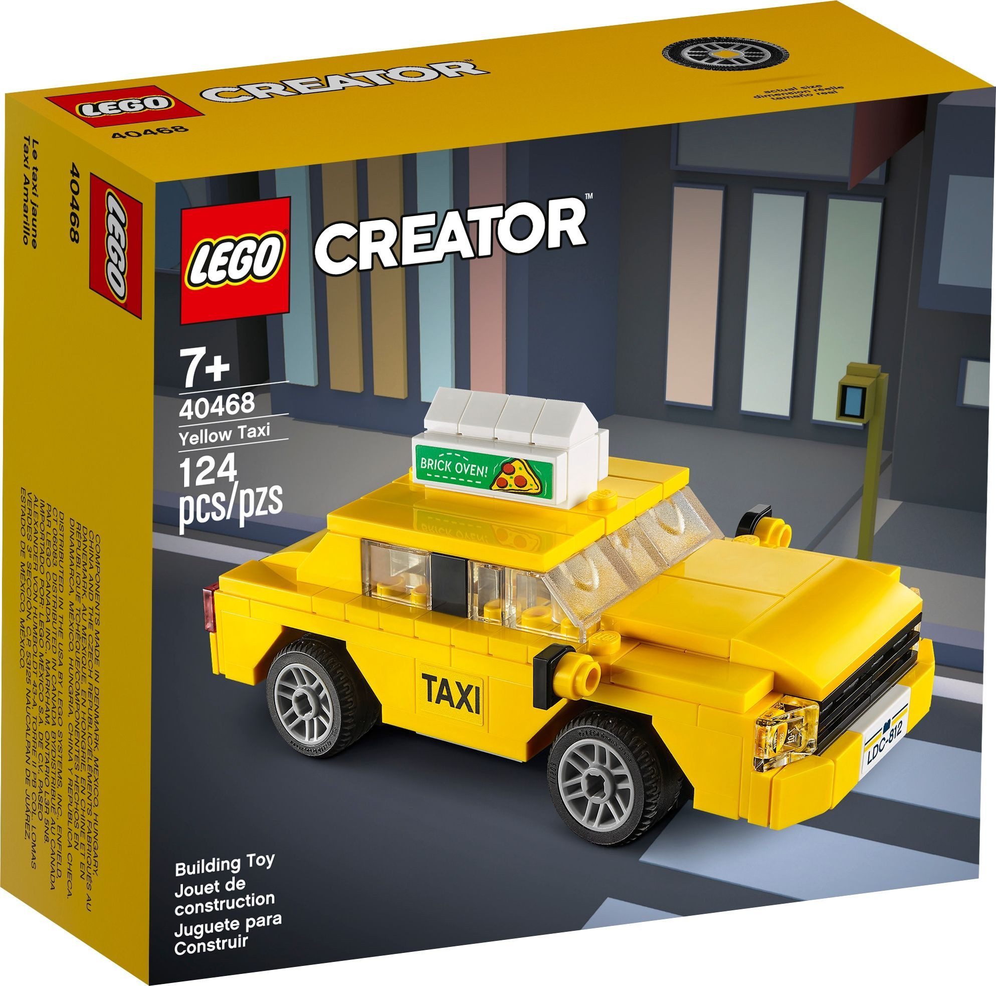 LEGO® LEGO® Gelbes Taxi - 40468 günstig online kaufen