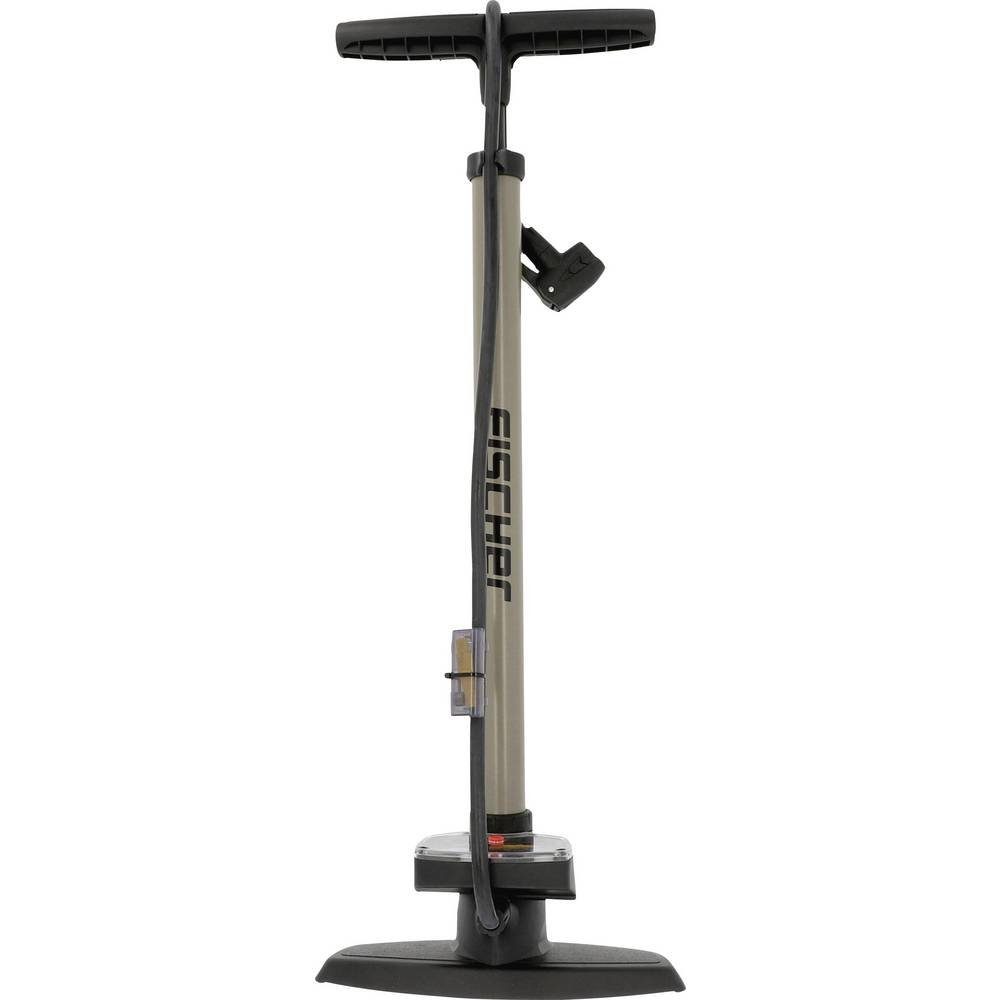 FISCHER Fahrrad Fahrradpumpe Standpumpe "" 85580, Manometer