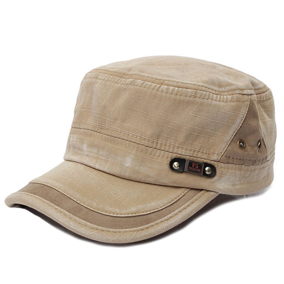 Sporty Army Cap Vintage Military Army Cap Kuba Castro Kappe mit Belüftungslöchern