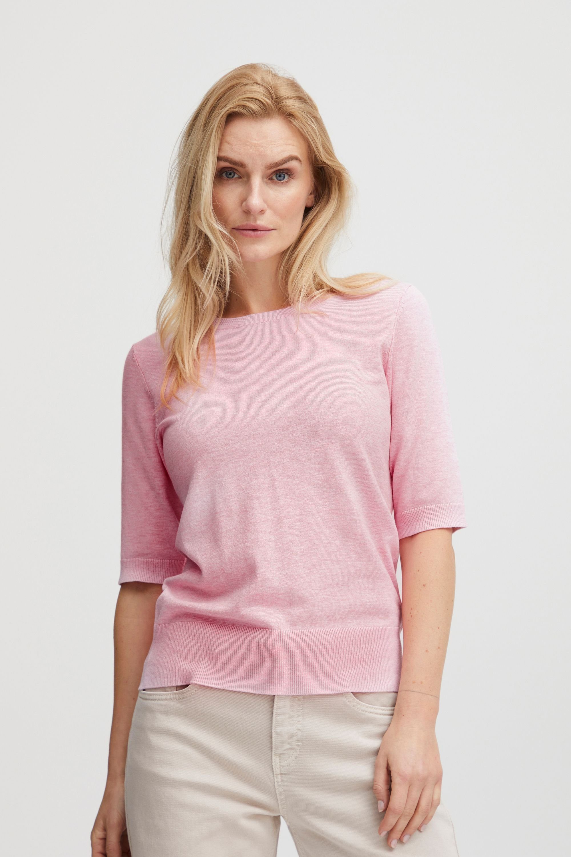 Jeans - Lady Pulz (1328061) 50205514 PZSARA 3/4 Arm-Pullover Pink Melange